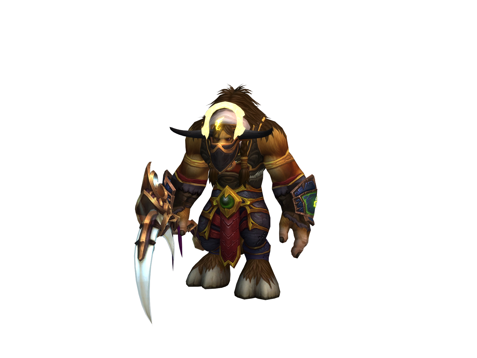 Cássian 3D character render