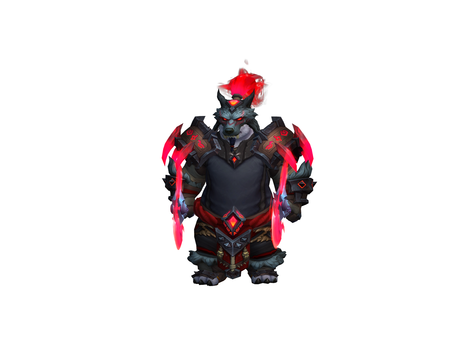 Nervoxzgordo 3D character render