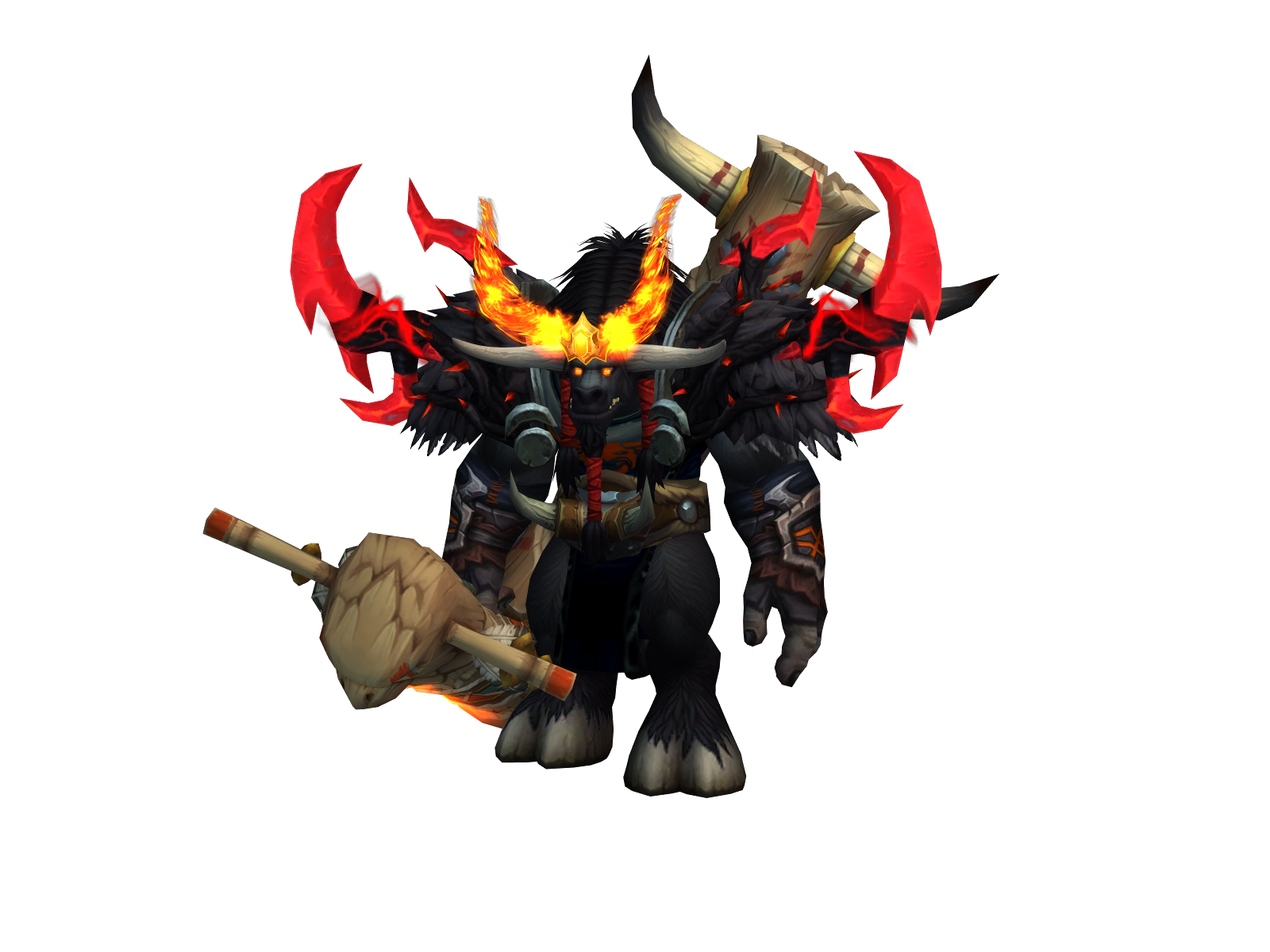 Demonage 3D character render