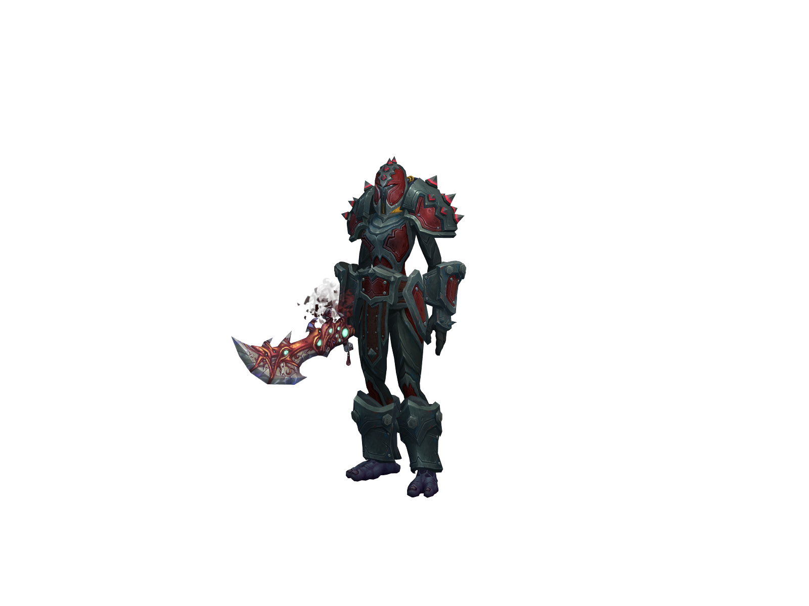 Furyberserk 3D character render