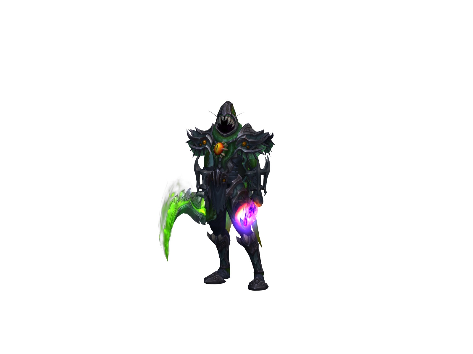 Zetkan 3D character render