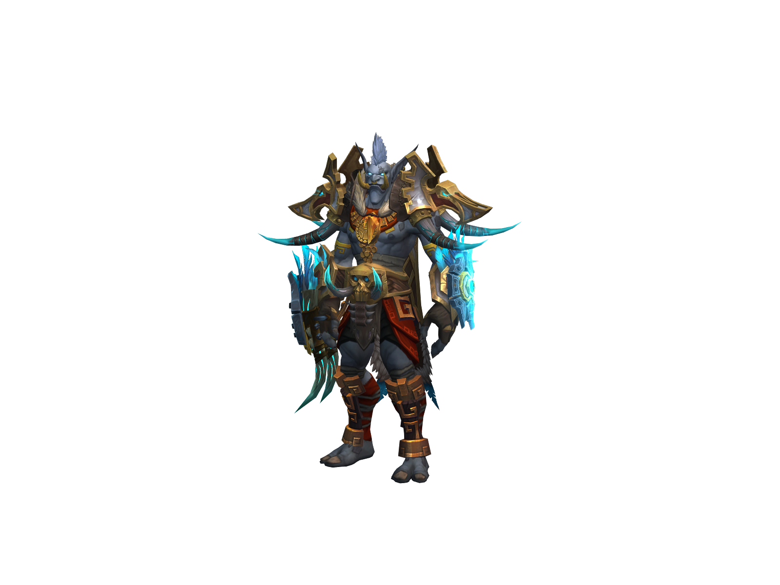 Zadru 3D character render