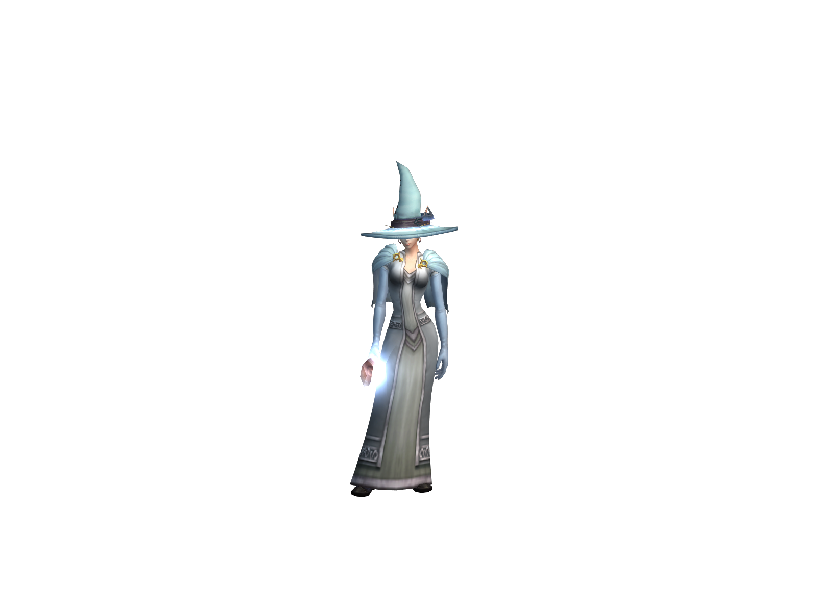 Sabrini 3D character render