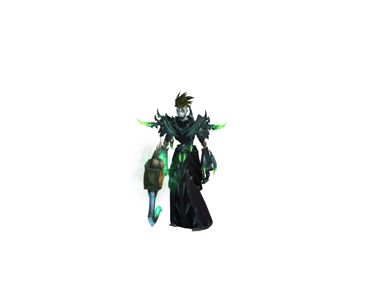 Avrakdaver 3D character render