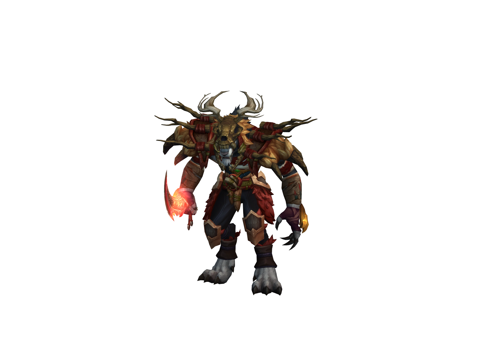 Raywen 3D character render