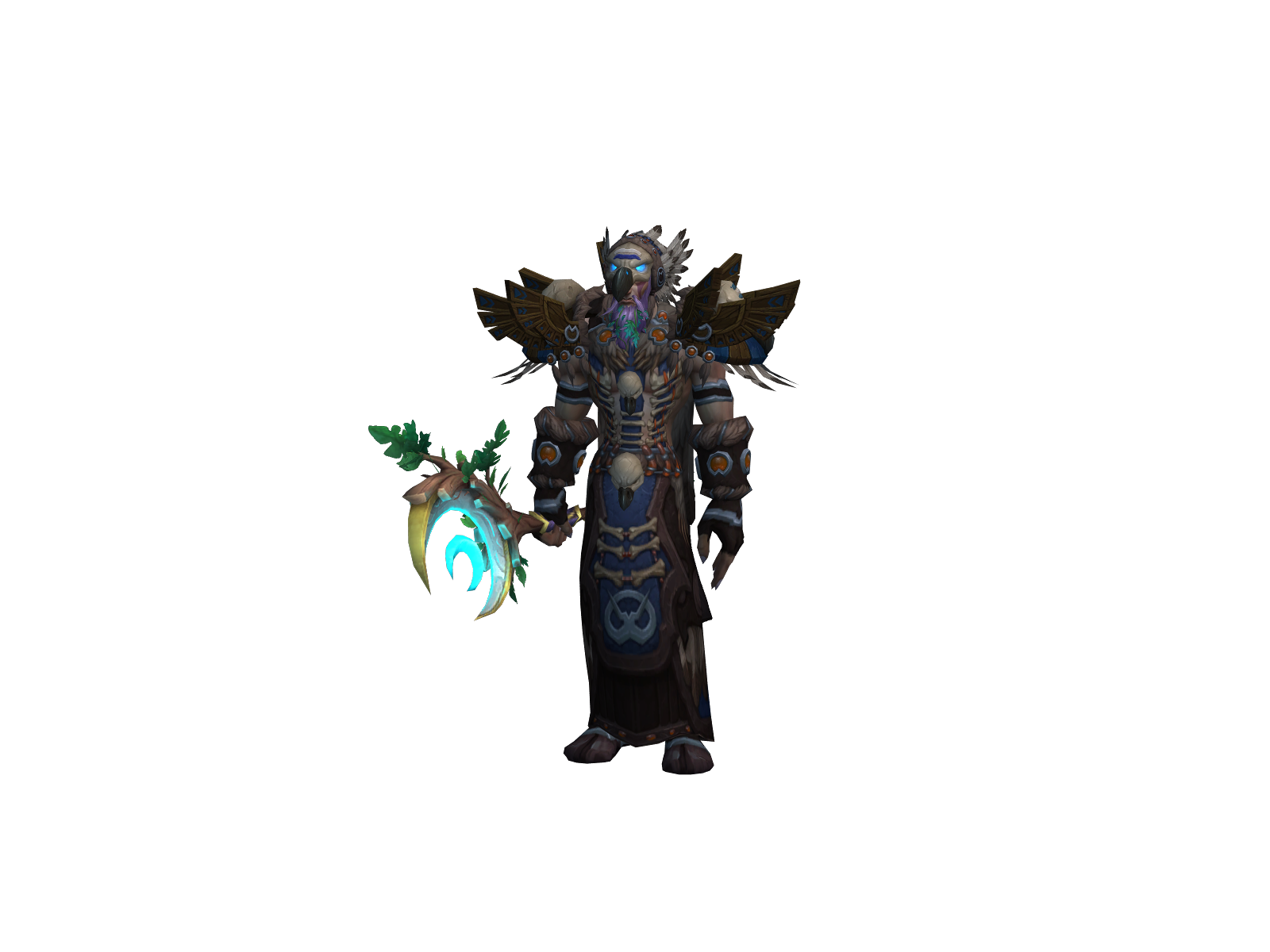 Narizaurus 3D character render