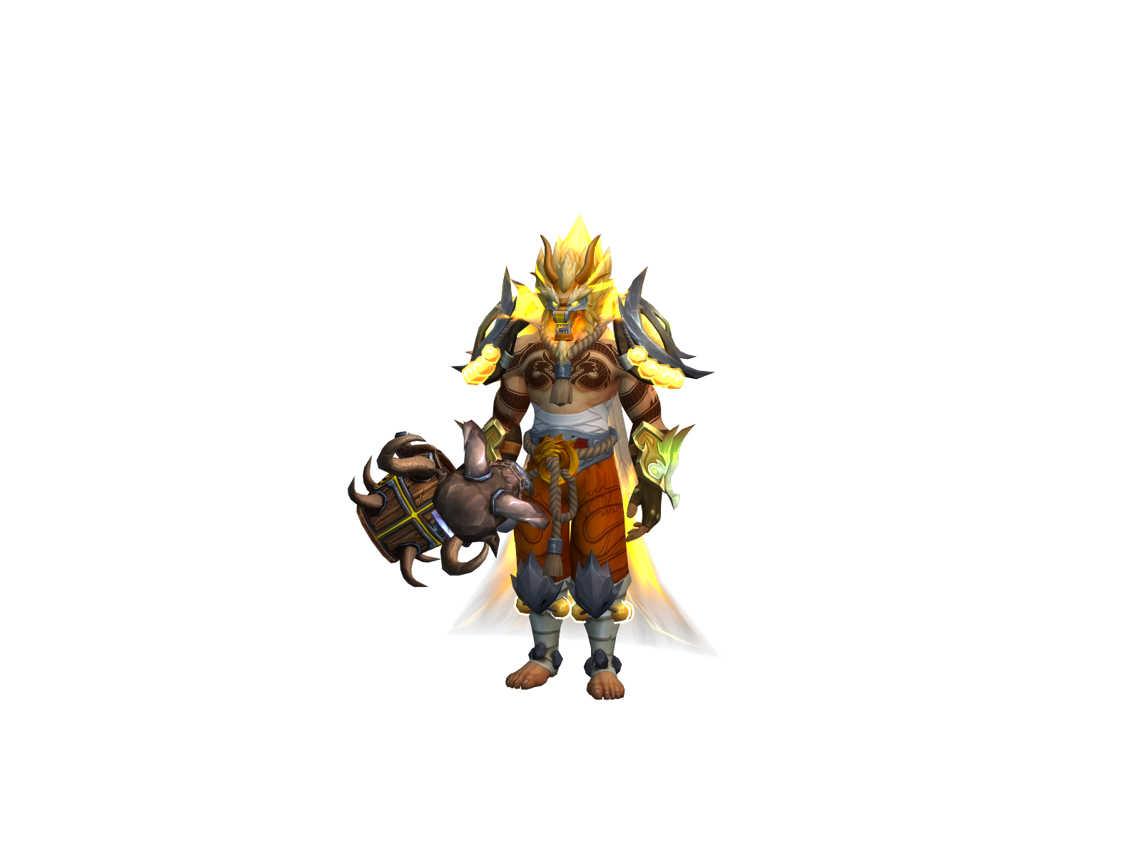 Raenkaí 3D character render