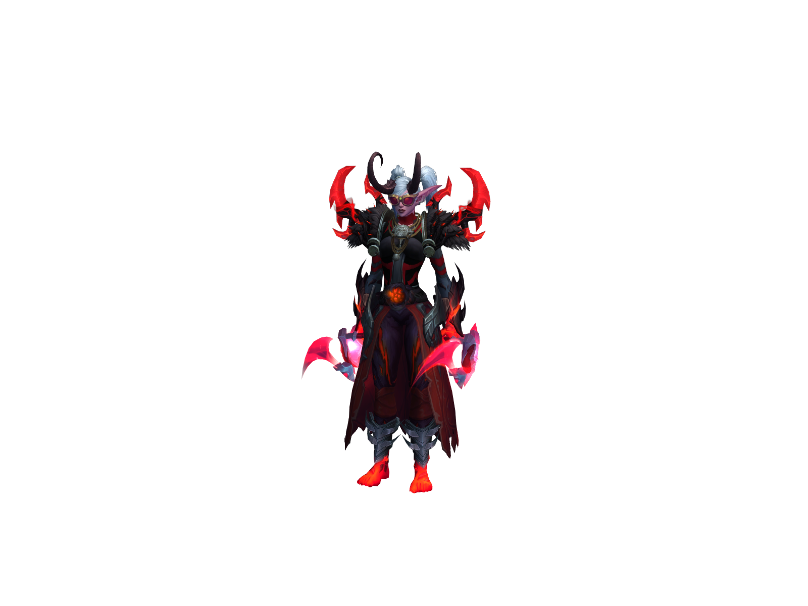 Demoraiza 3D character render