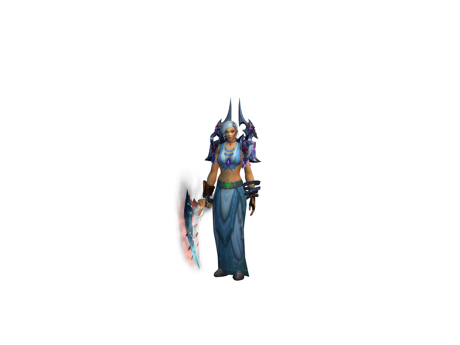 Merlinaa 3D character render
