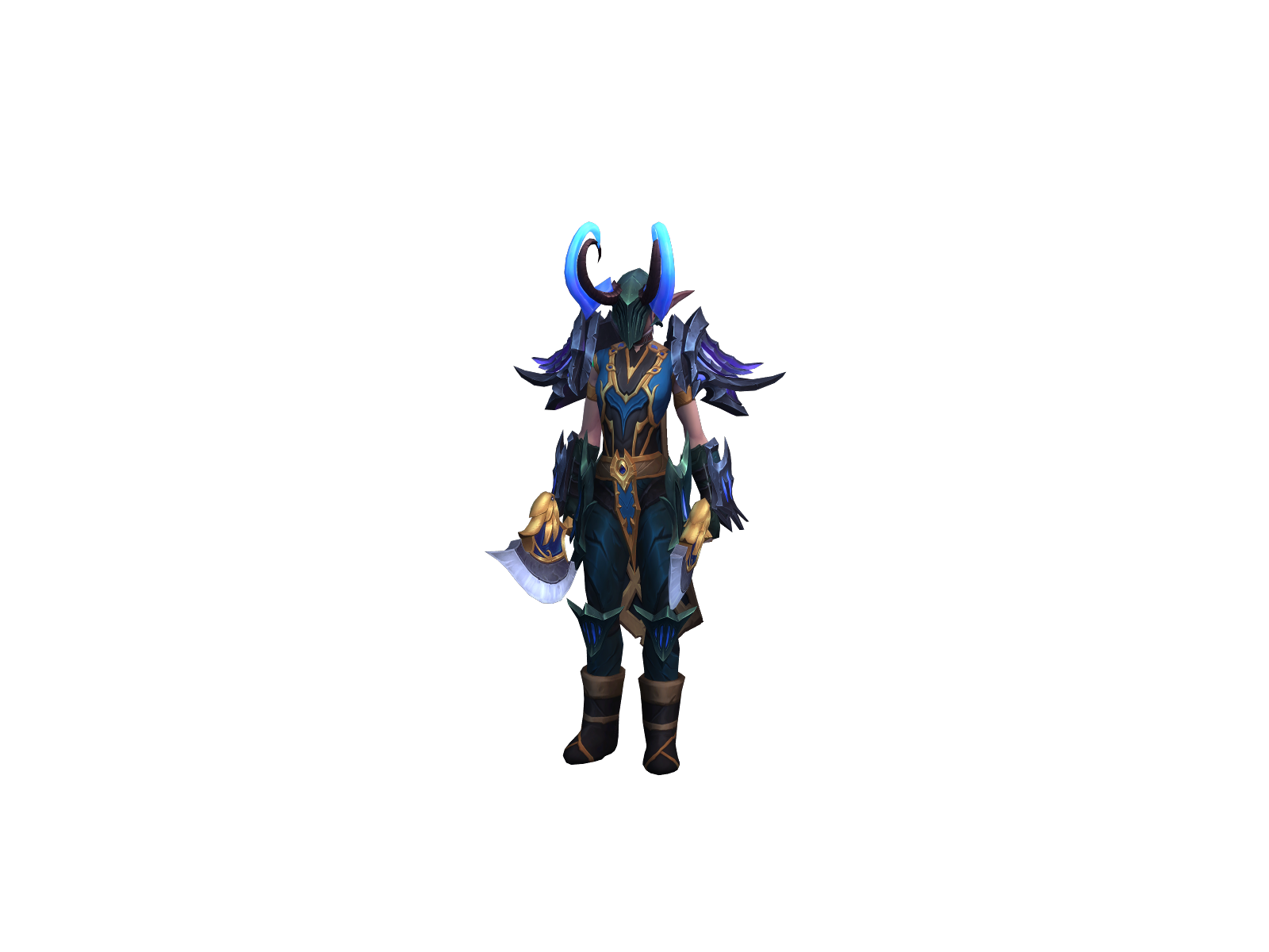 Fenthdh 3D character render
