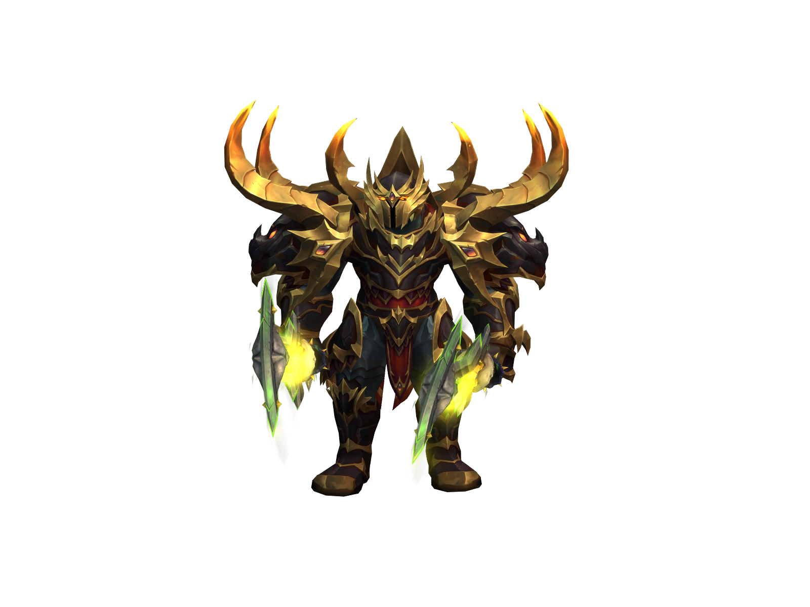 Elyety 3D character render