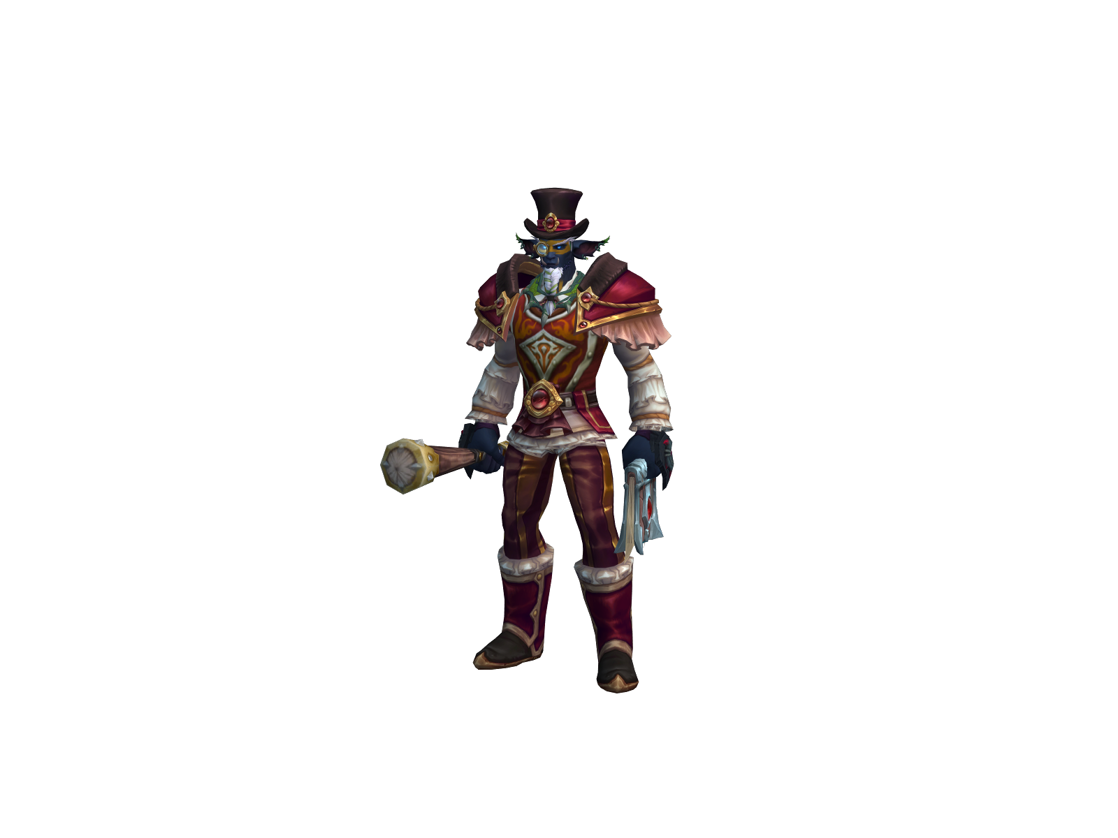 Zherian 3D character render