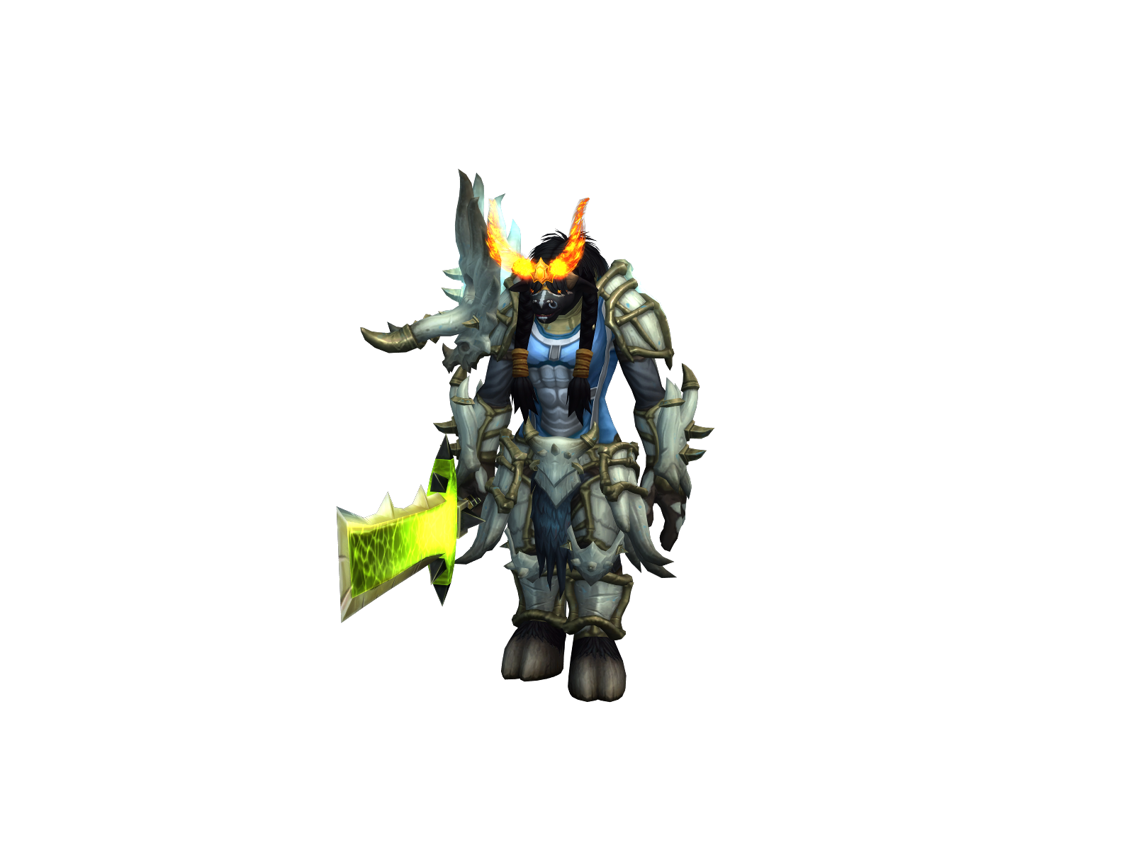 Drogbä 3D character render