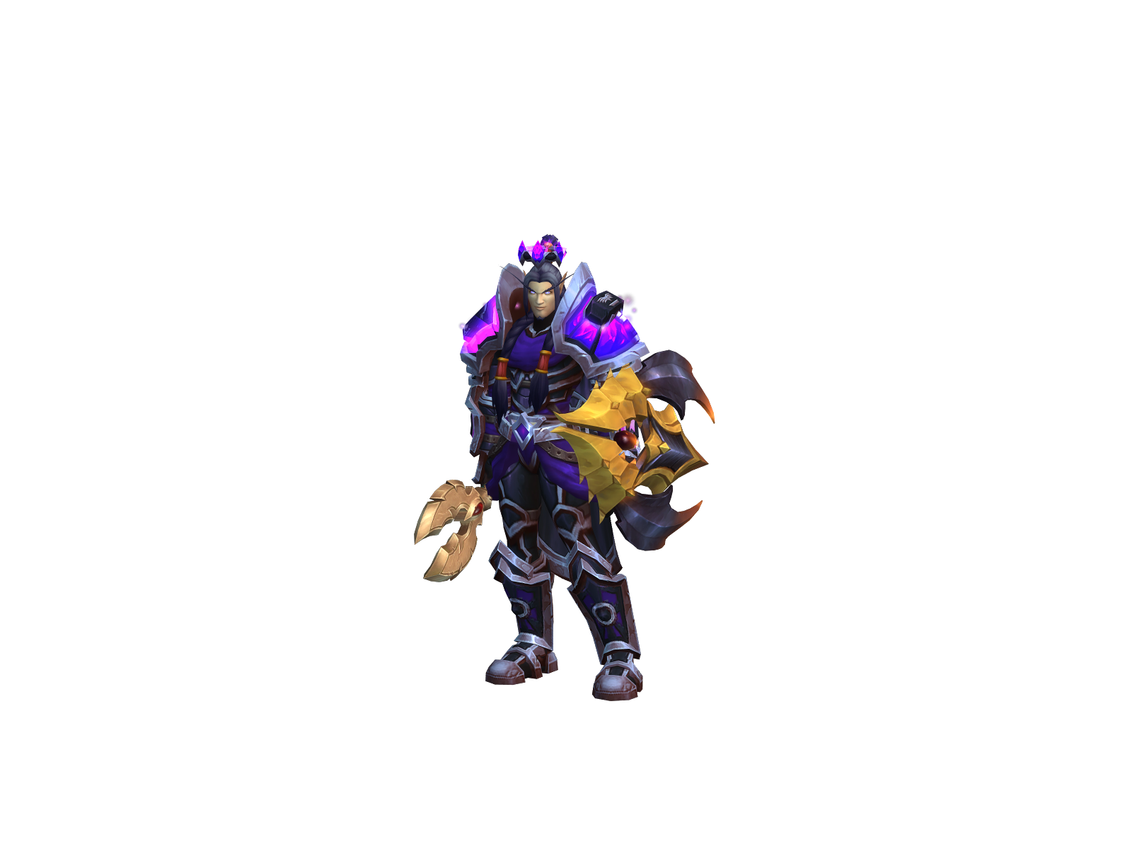 Zzerox 3D character render