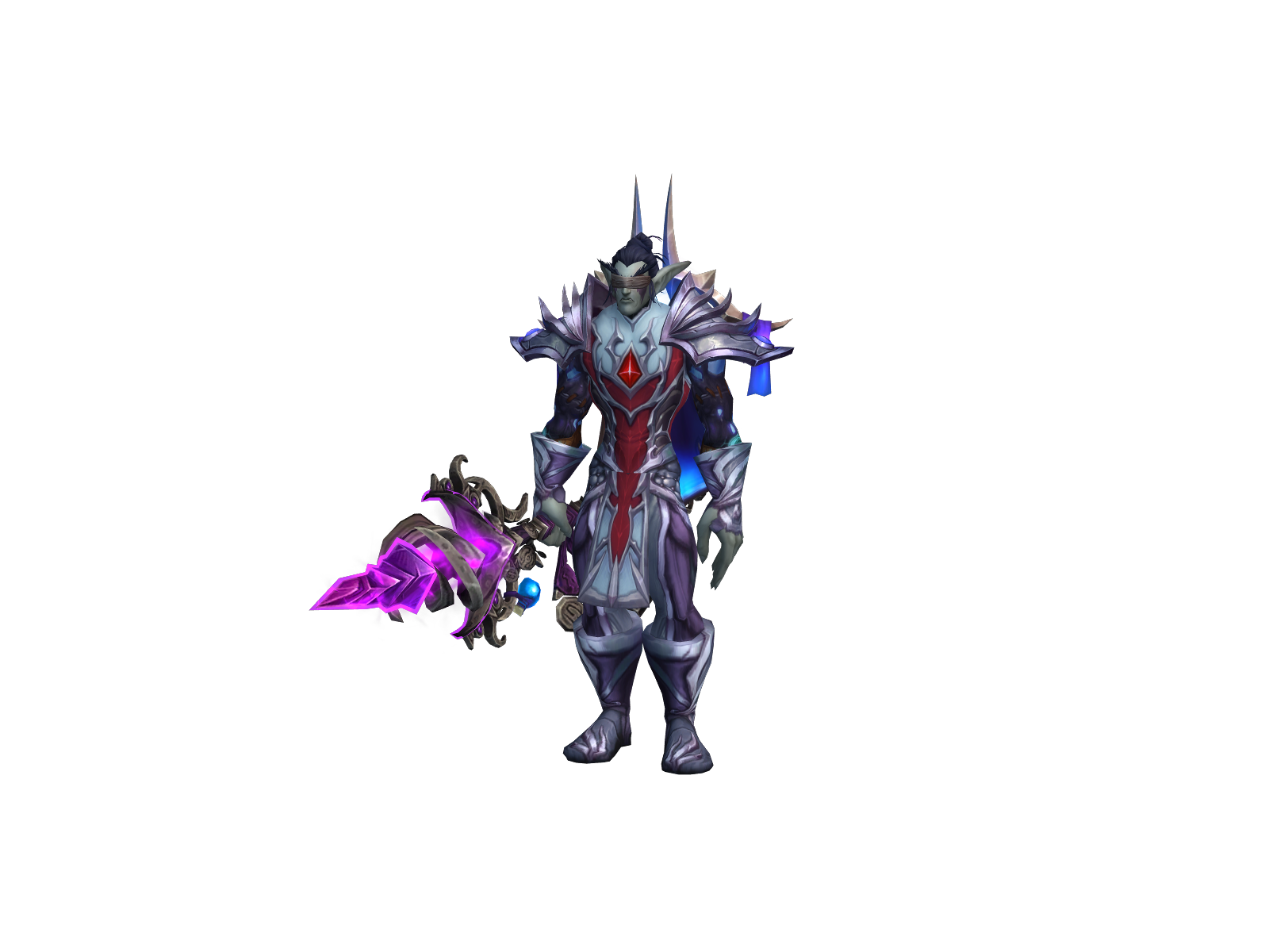 Iceherald 3D character render
