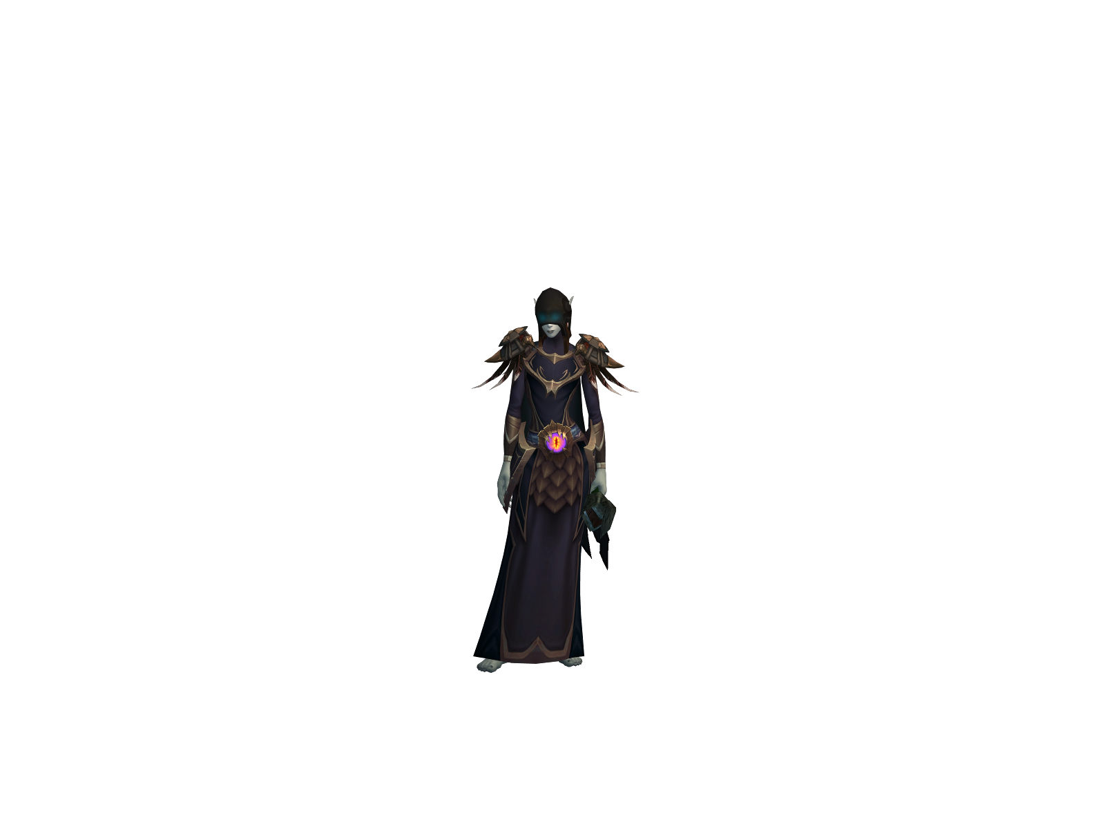 Gabarit 3D character render