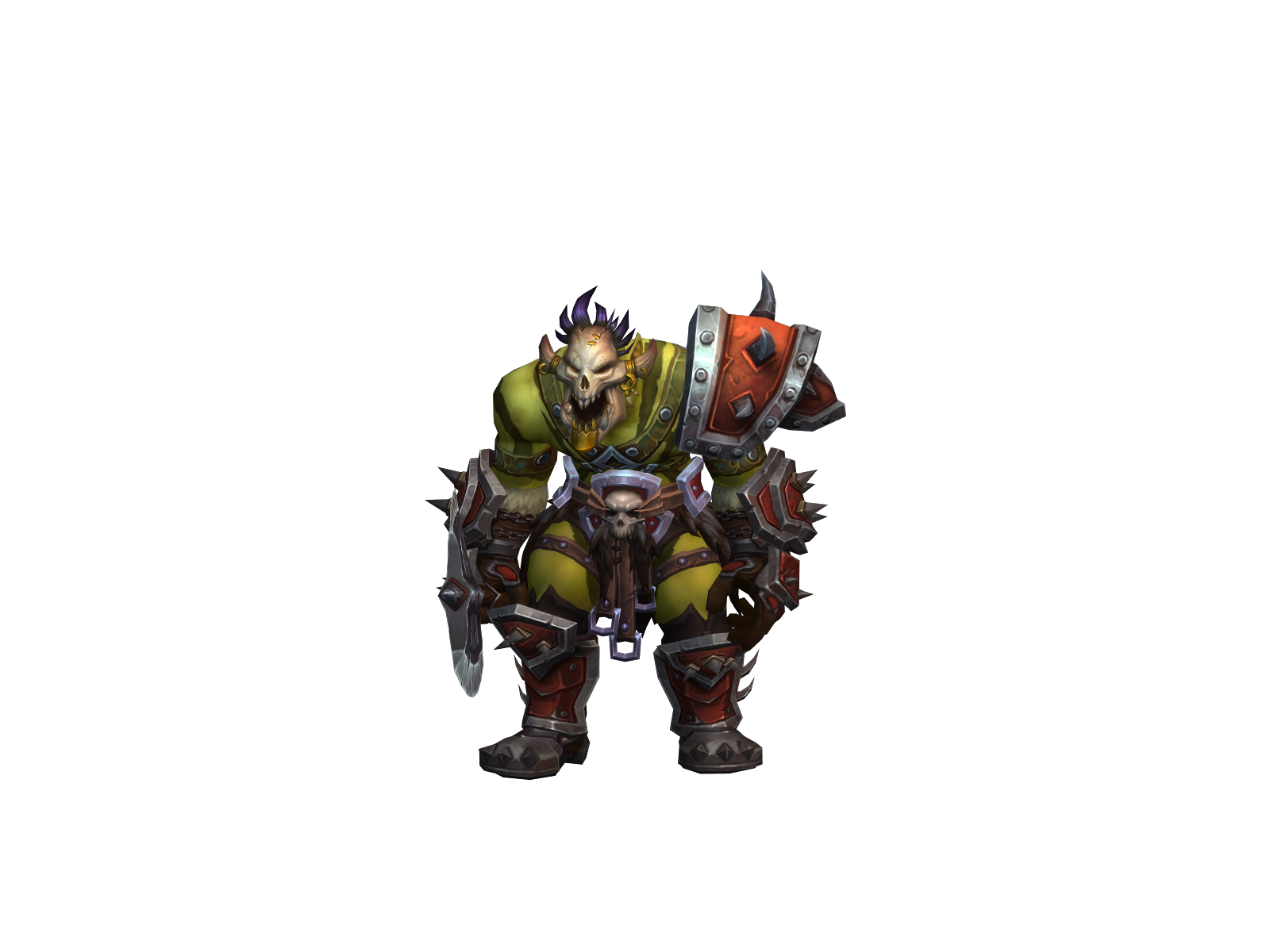 Ogre 3D character render