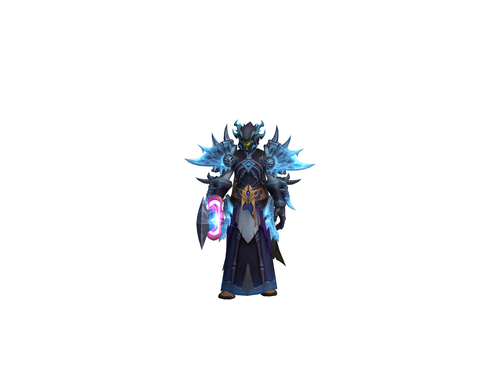 Decease 3D character render