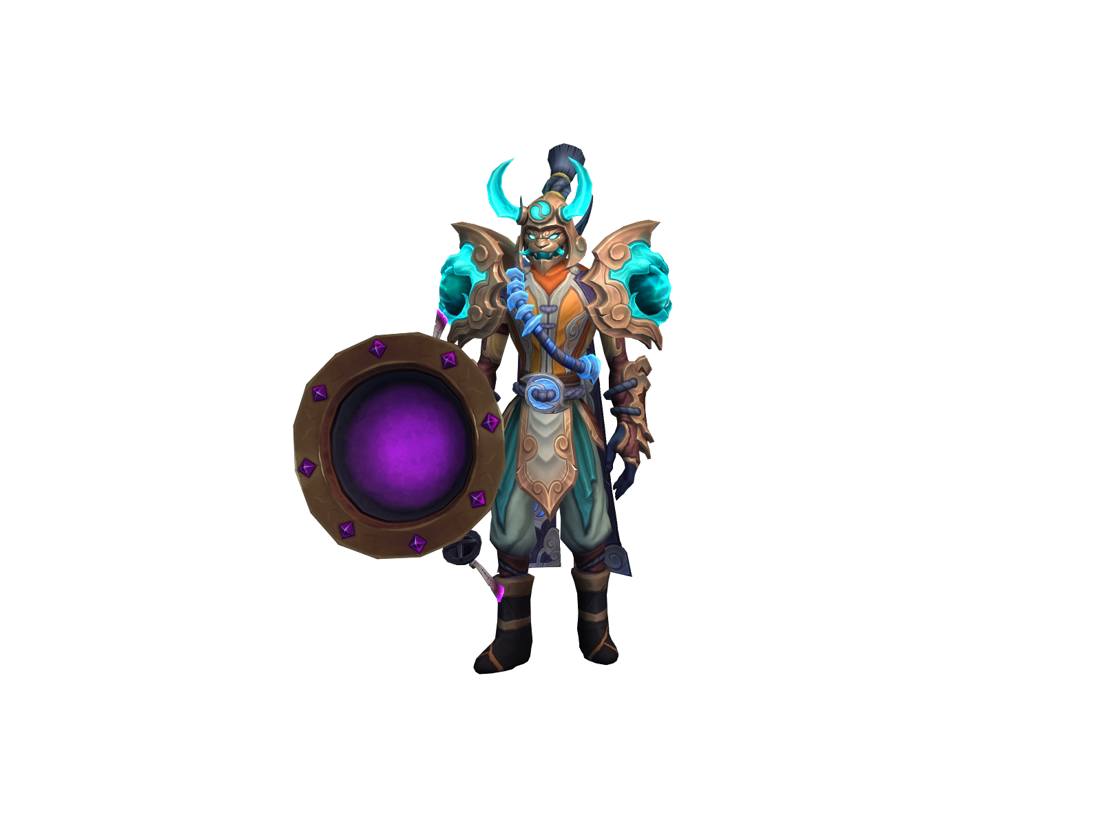 Shivadestruc 3D character render
