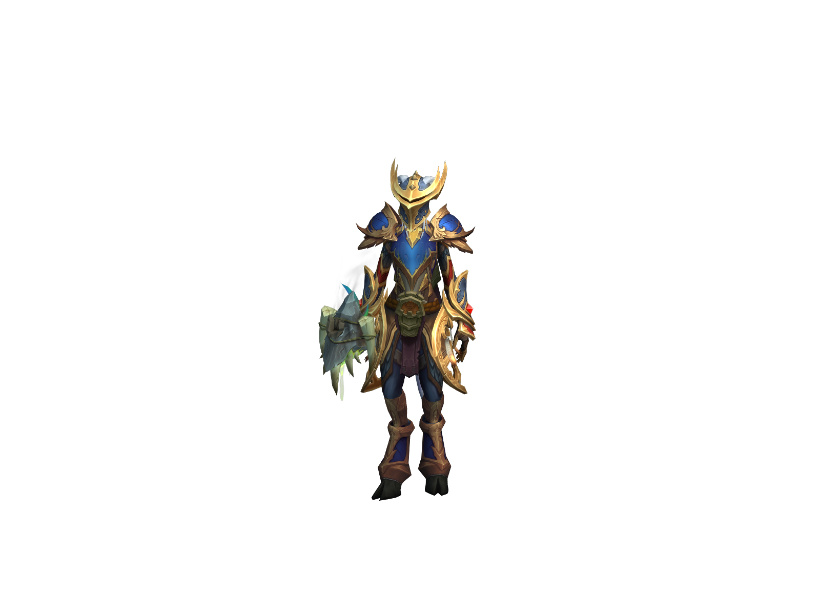 Piesuña 3D character render
