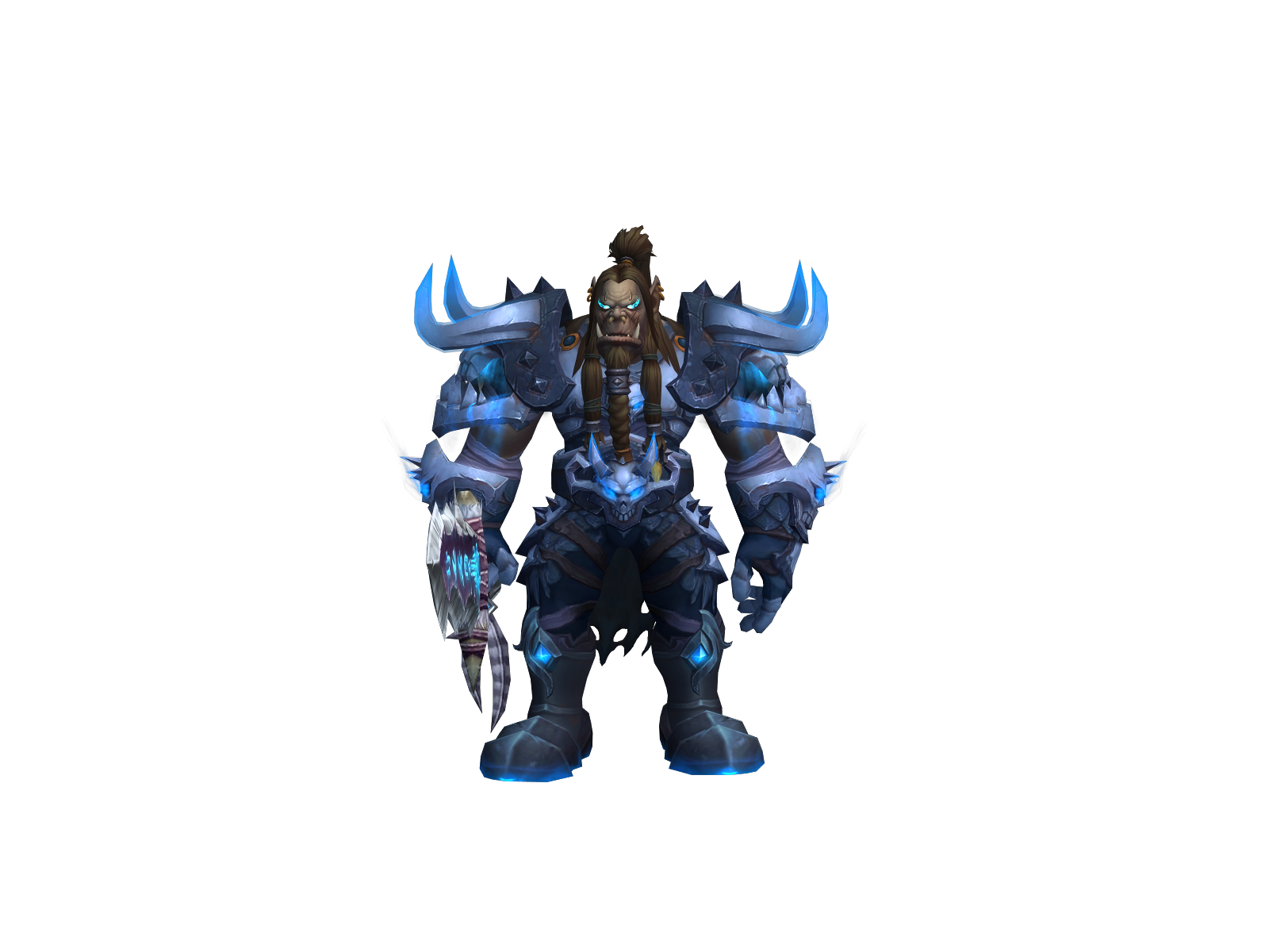 Ililil 3D character render