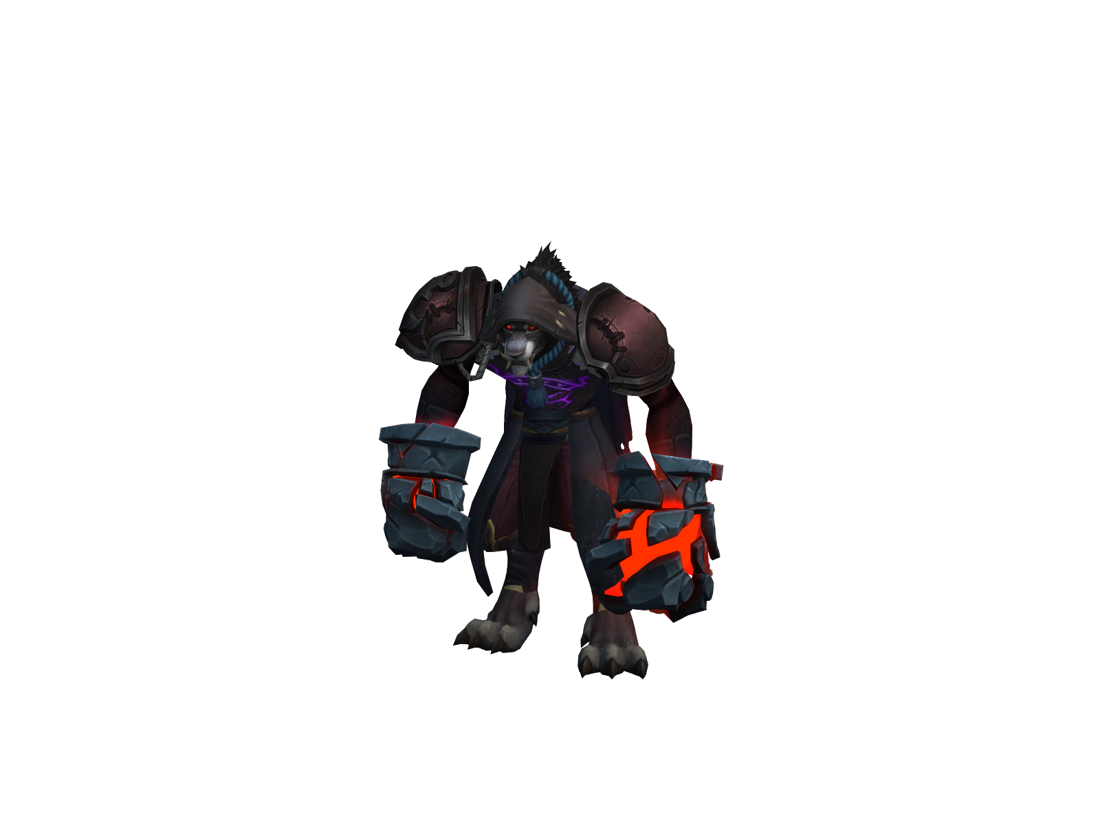 Nanbrock 3D character render