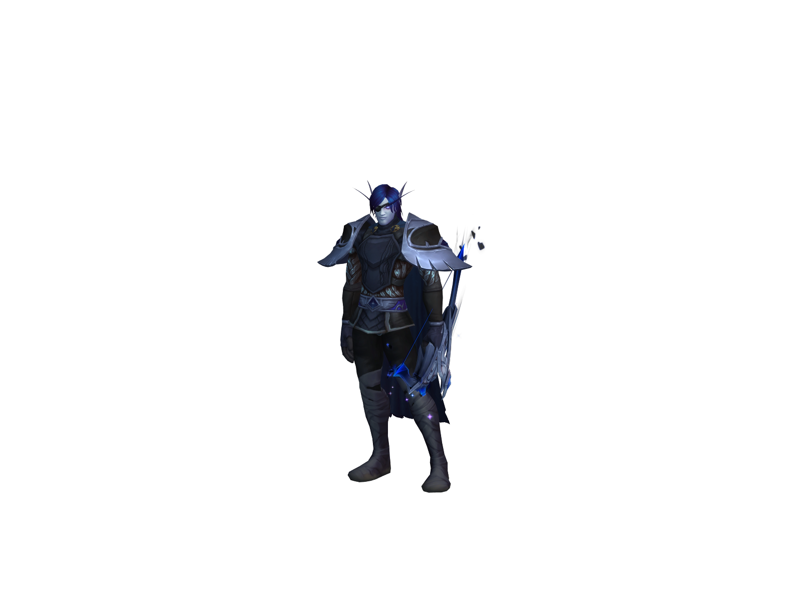 Aflash 3D character render