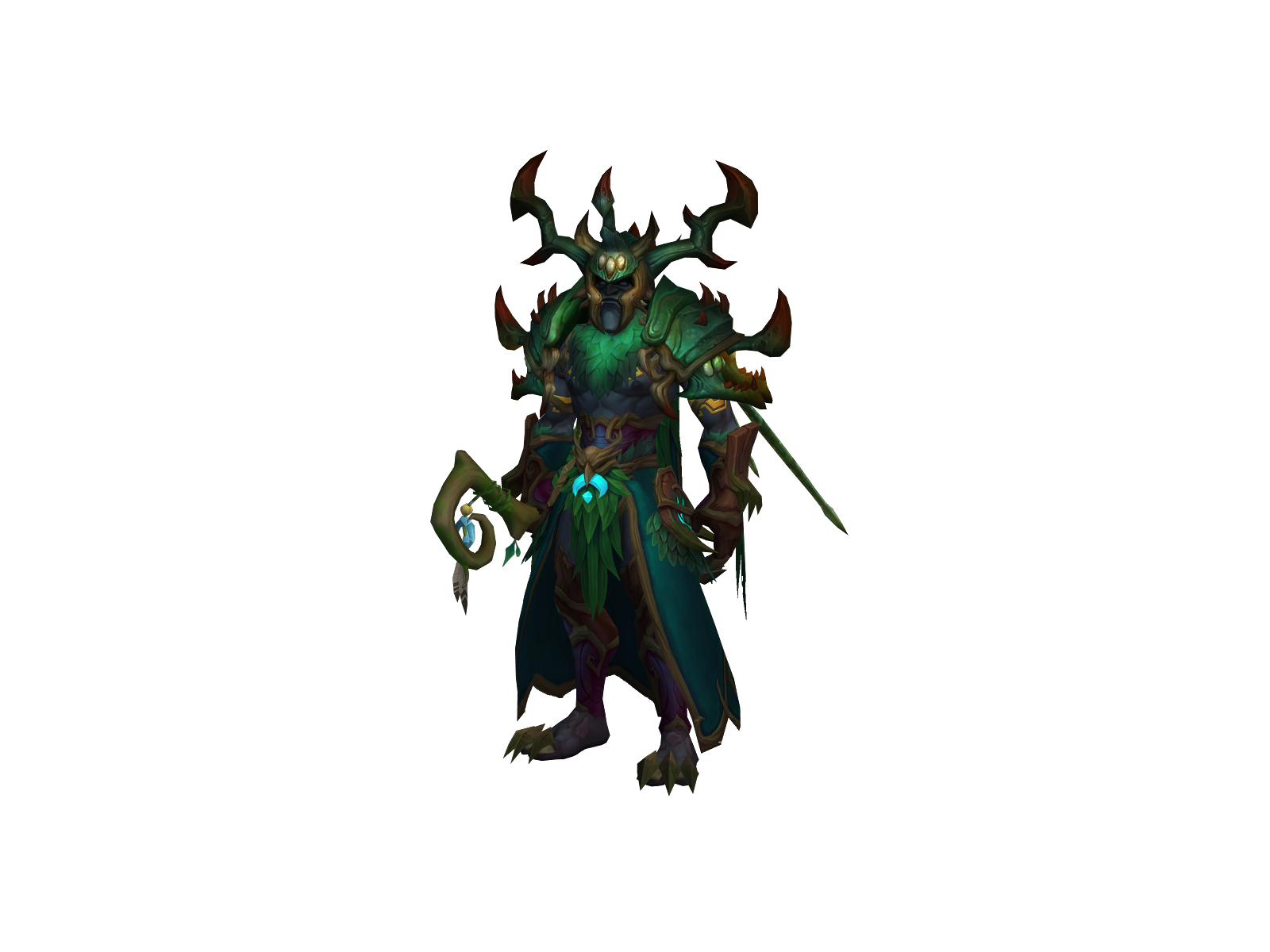 Thazdíngo 3D character render