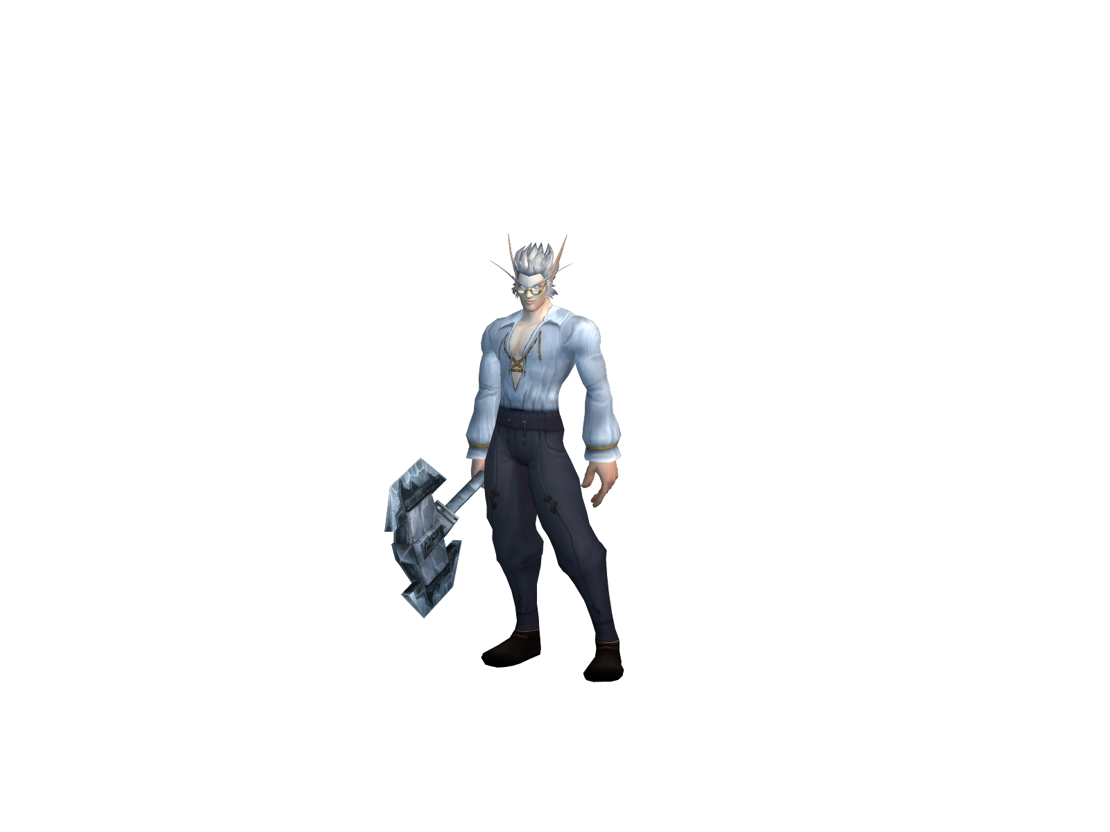 Saptan 3D character render