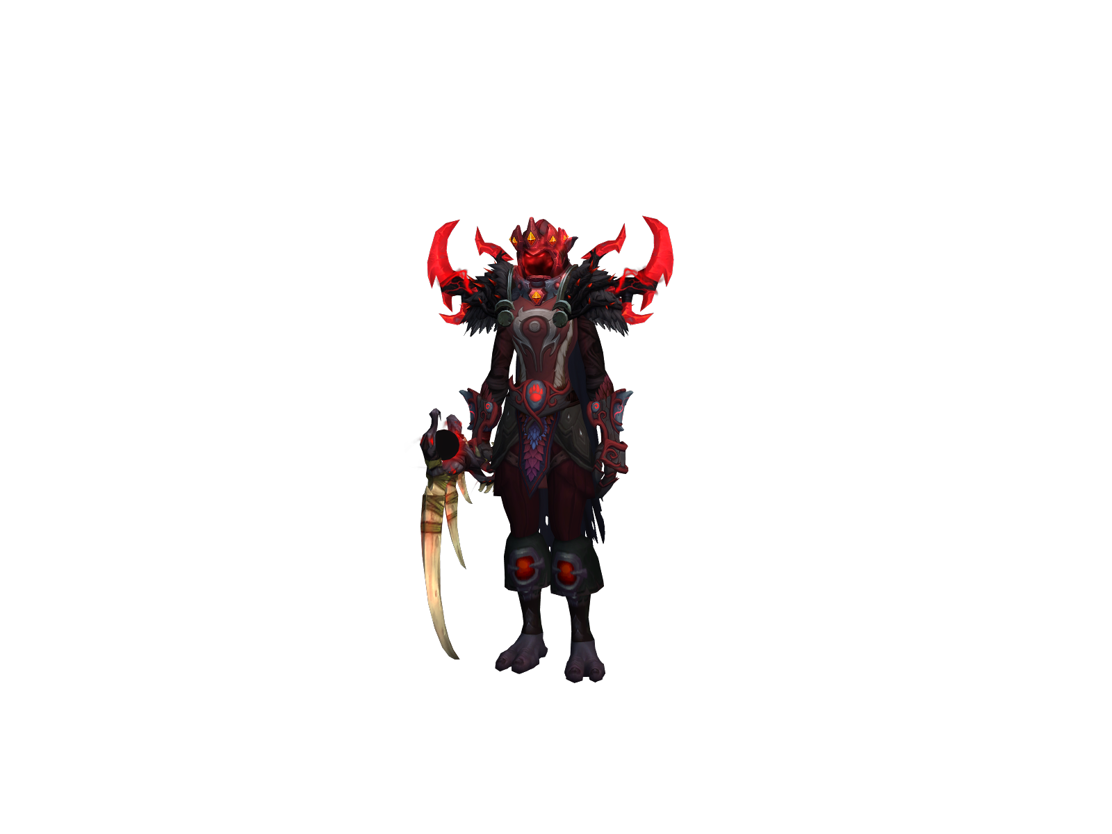 Manitani 3D character render