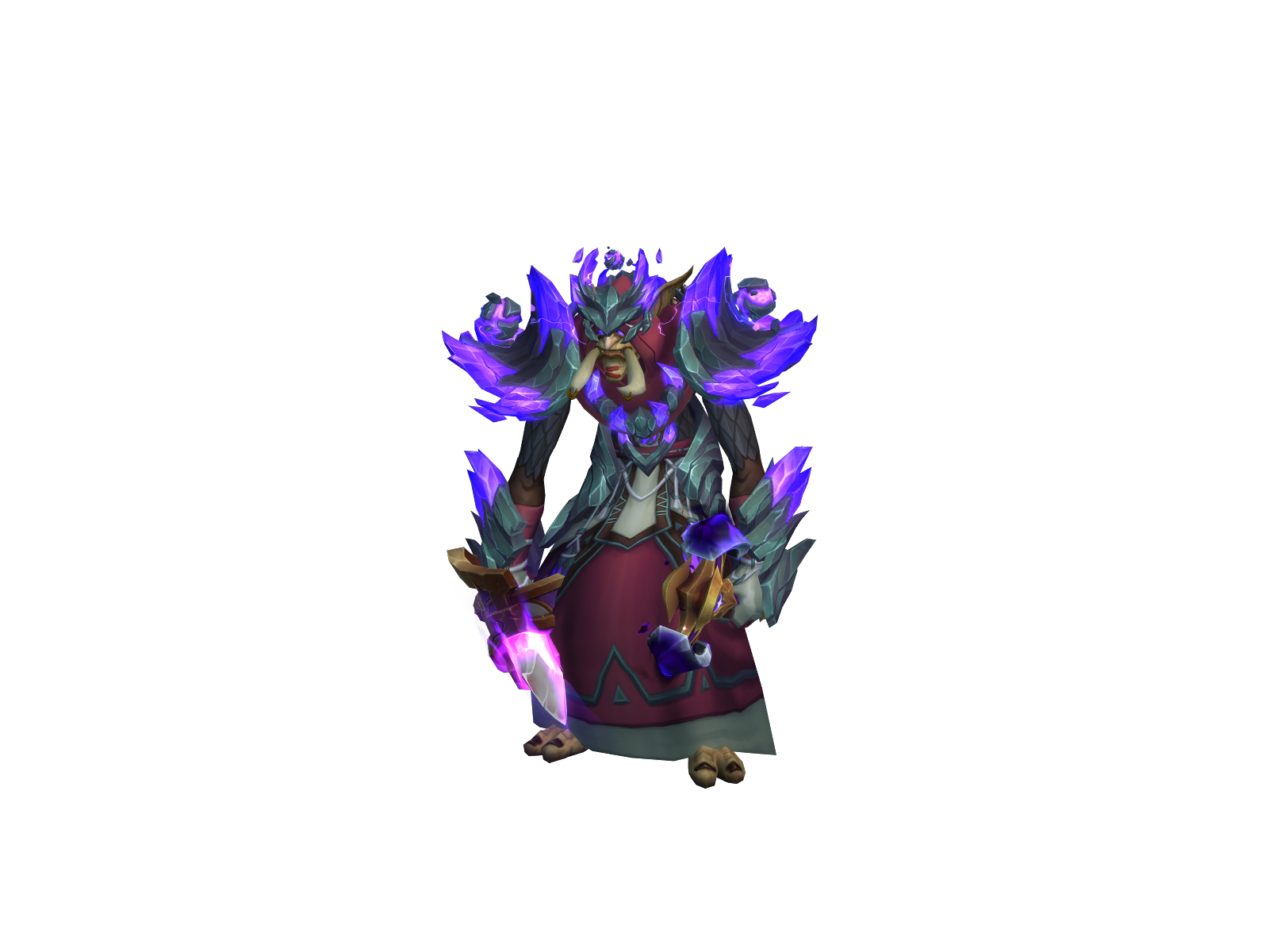Ørmus 3D character render