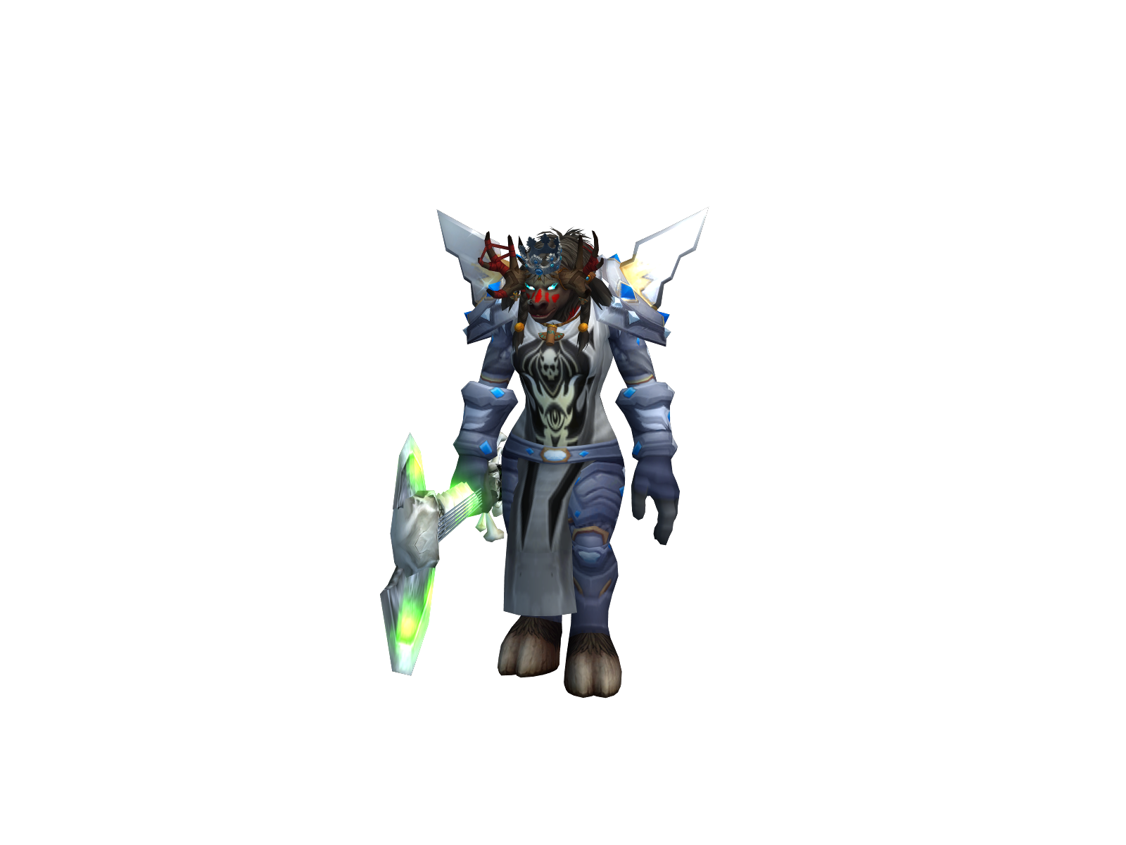 Chaewonqt 3D character render