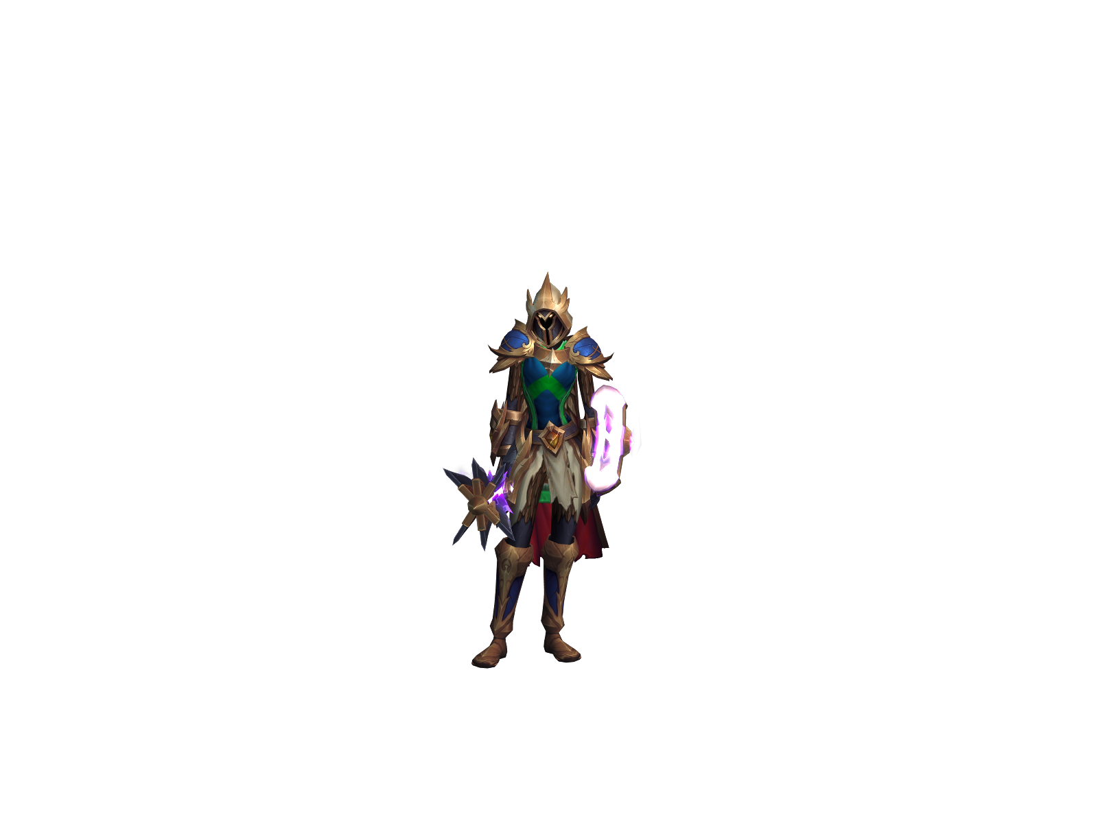 Iriya 3D character render