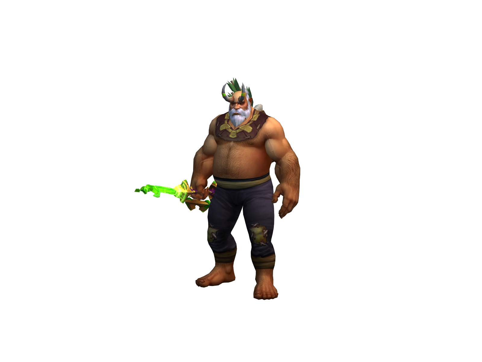 Oldtico 3D character render
