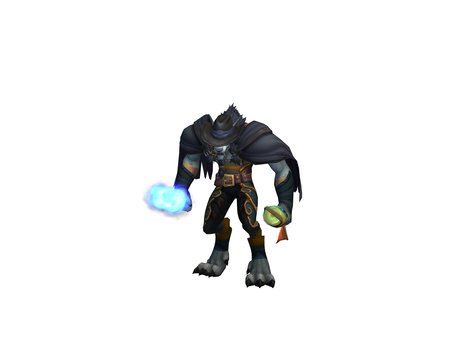 Morgart 3D character render