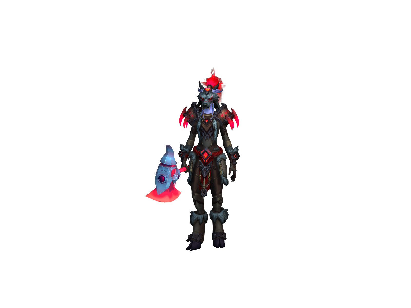 Chaxy 3D character render