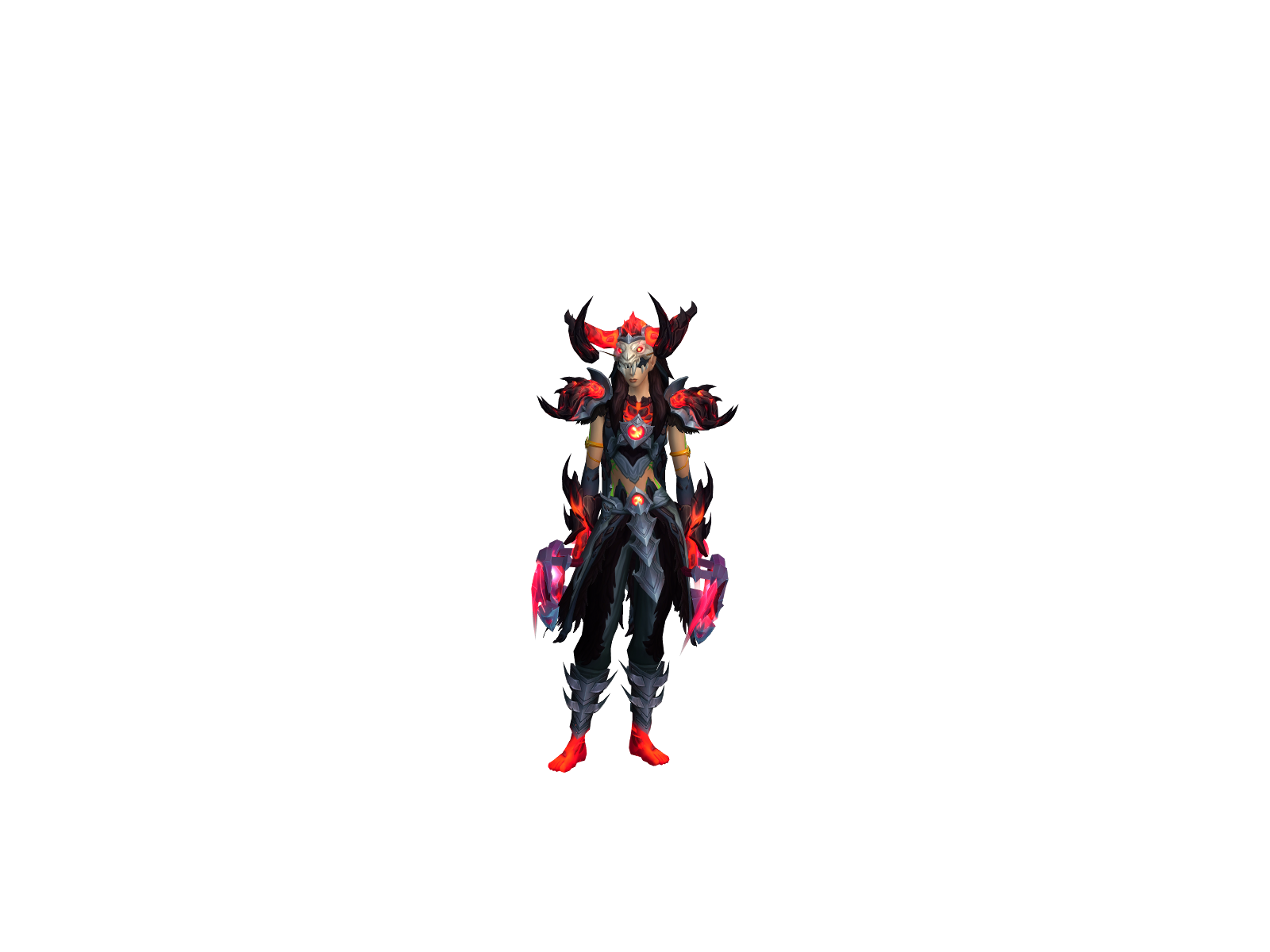 Darkrasta 3D character render