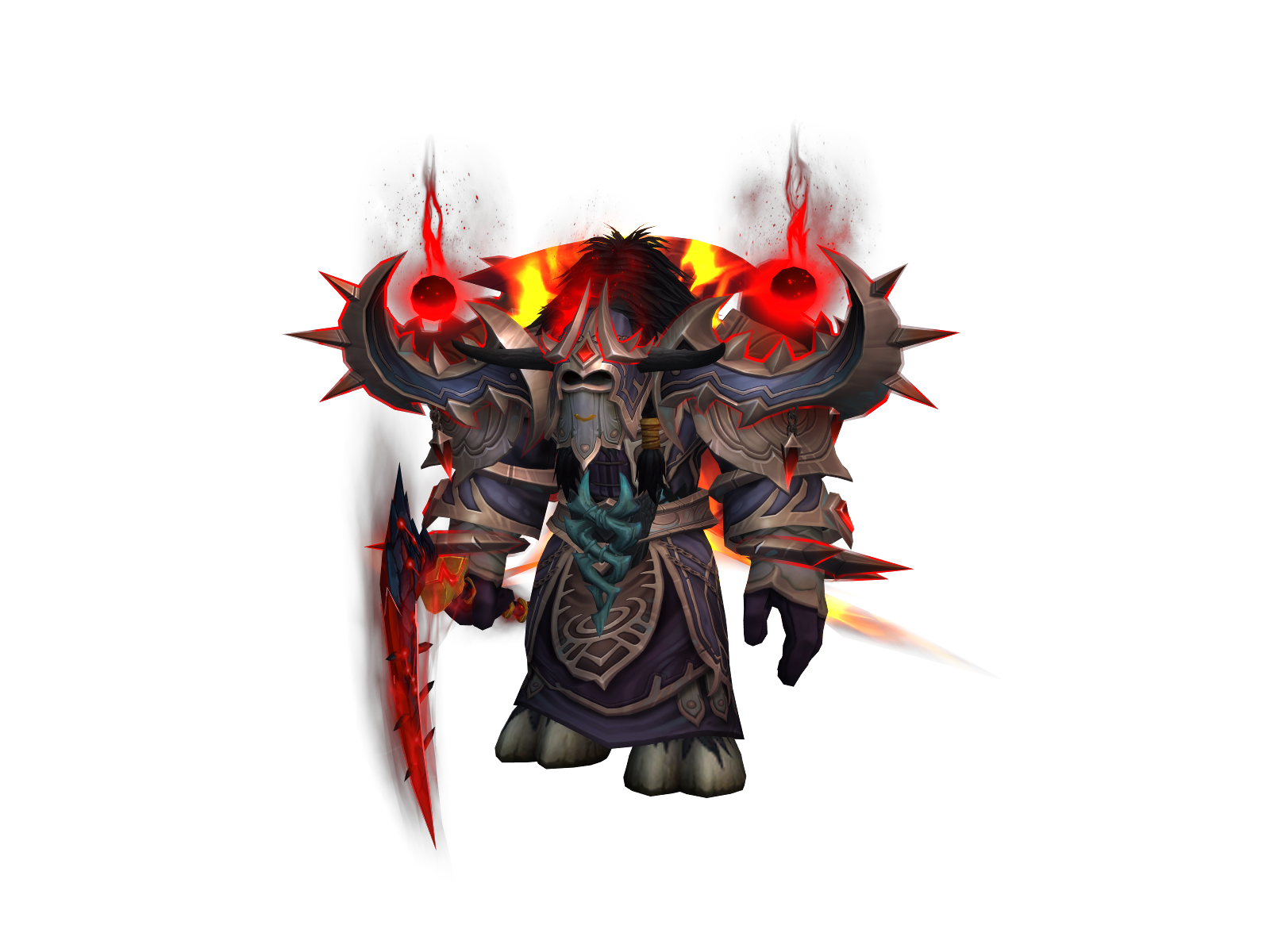 Caldoderés 3D character render