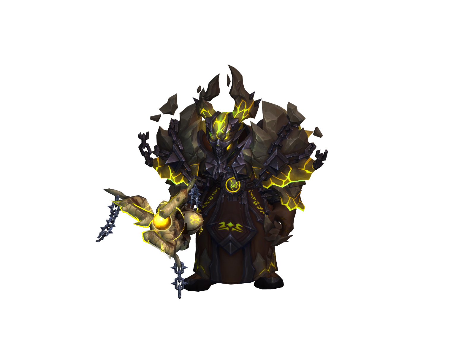Guldac 3D character render