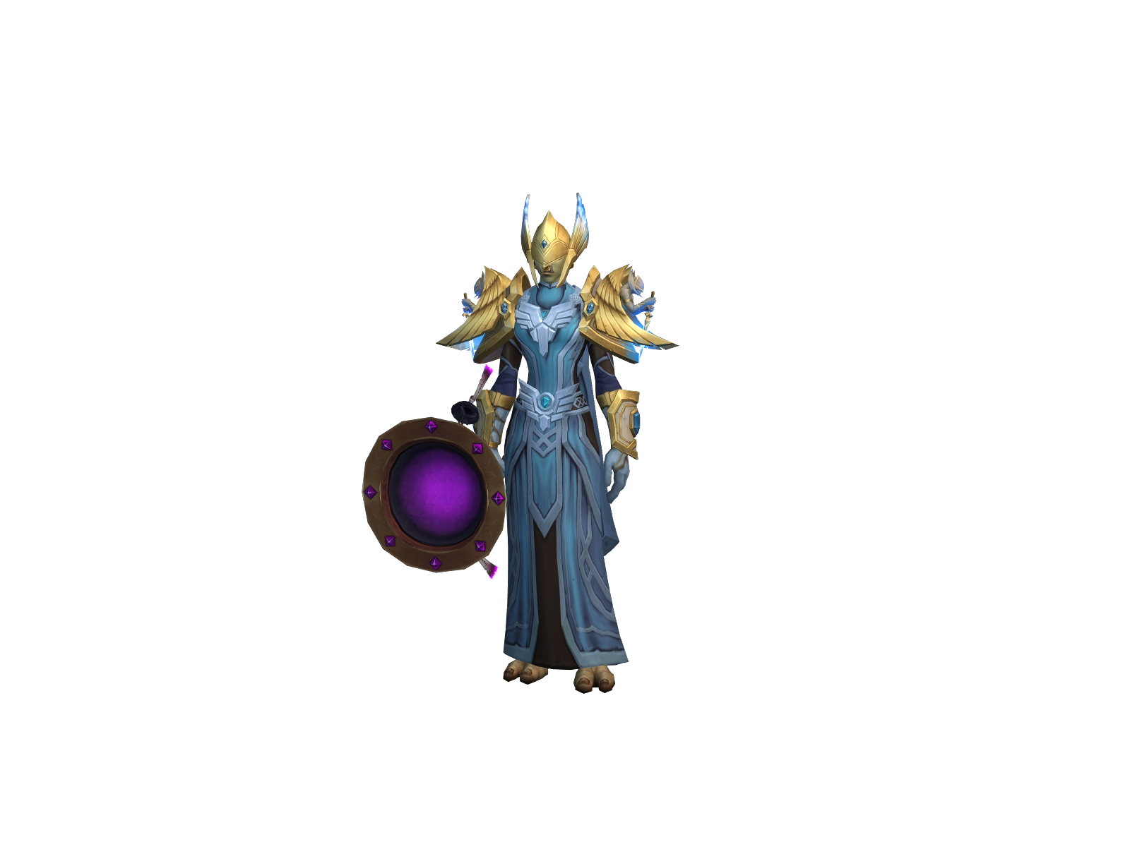 Mâlthus 3D character render