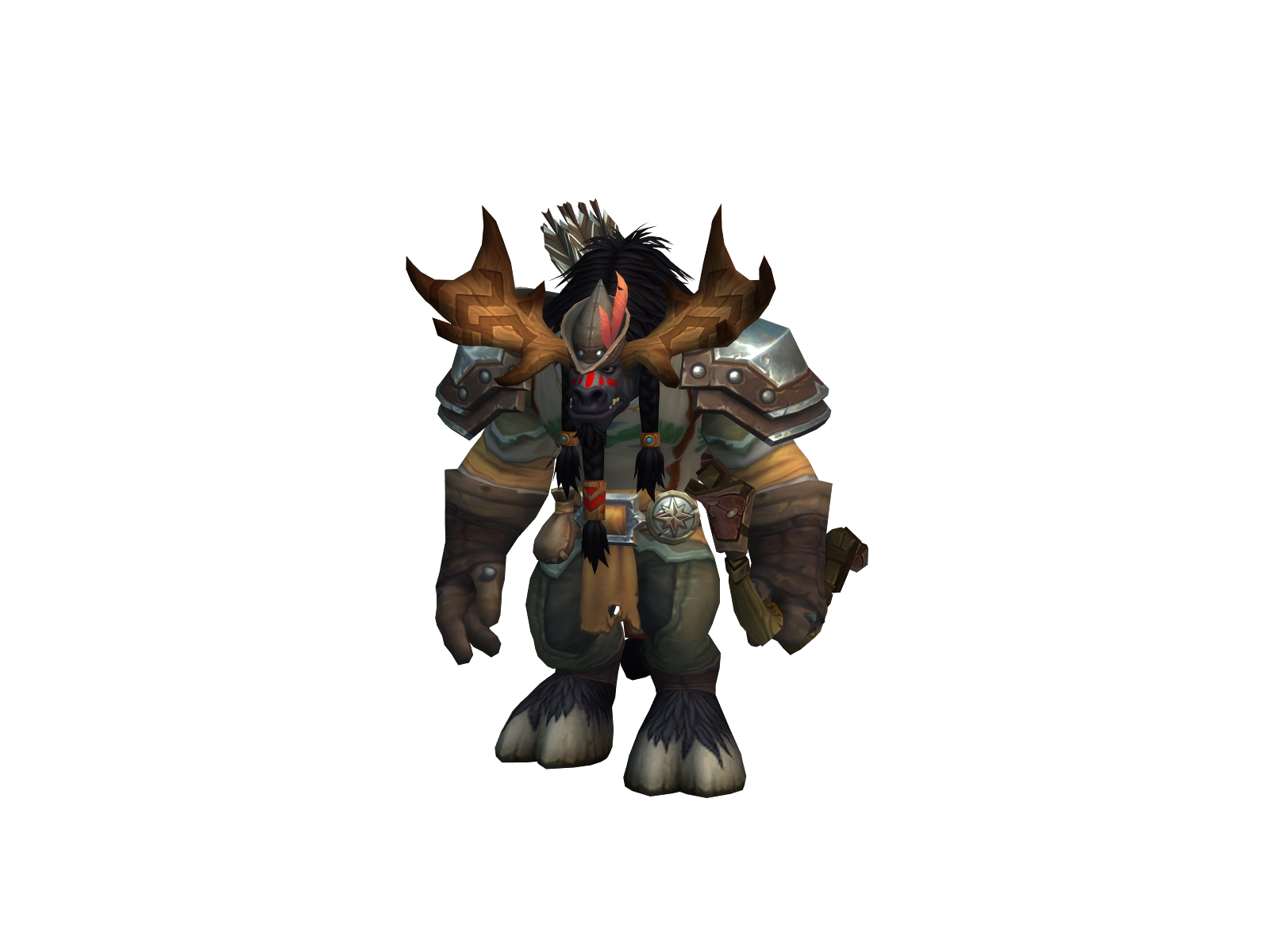 Huntravis 3D character render