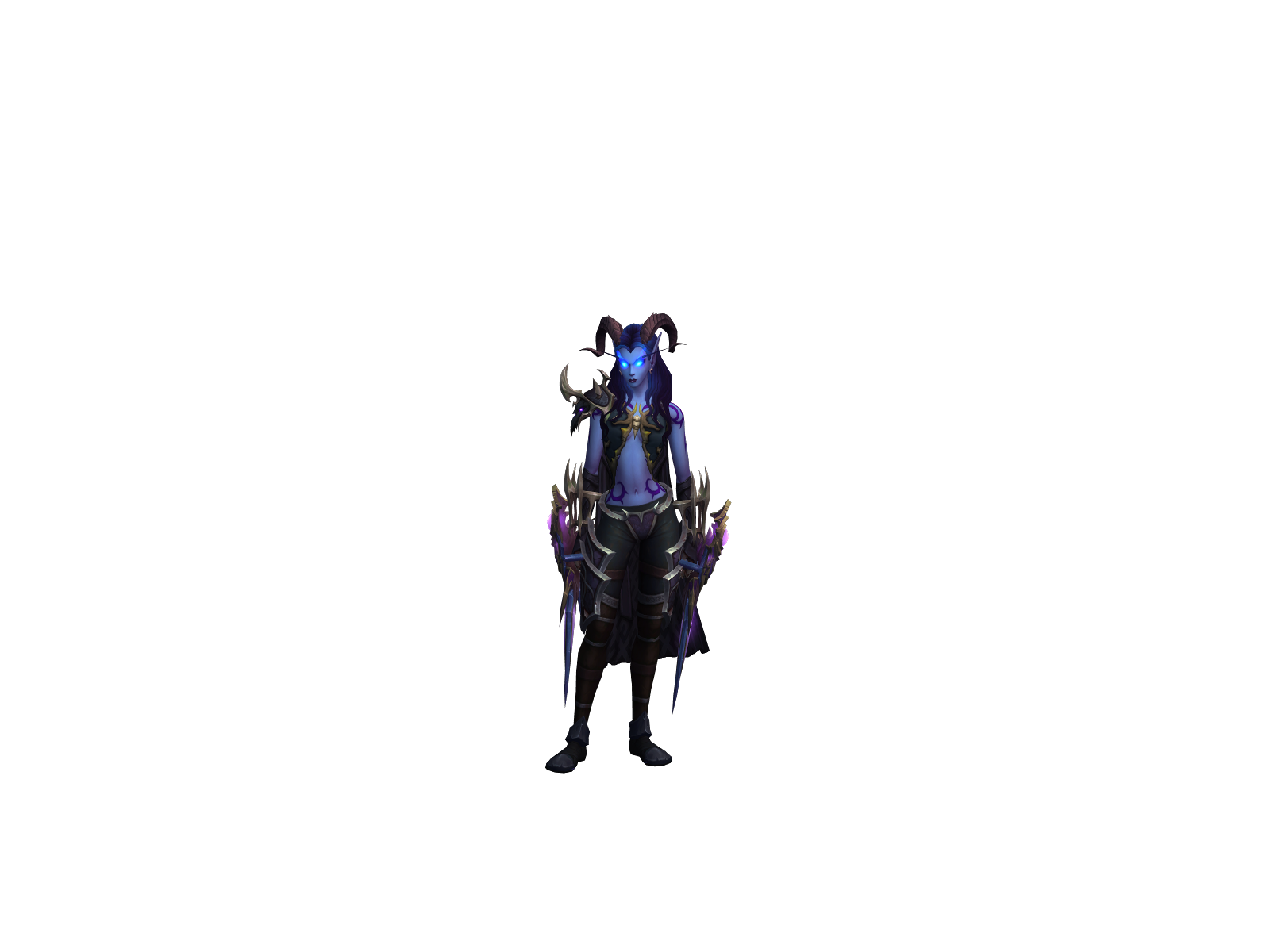 Rossevoid 3D character render