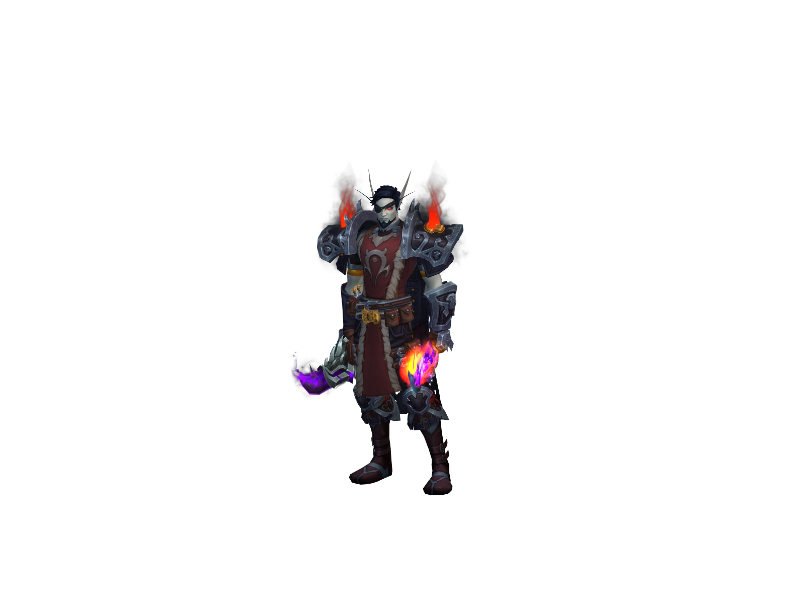 Tizzór 3D character render