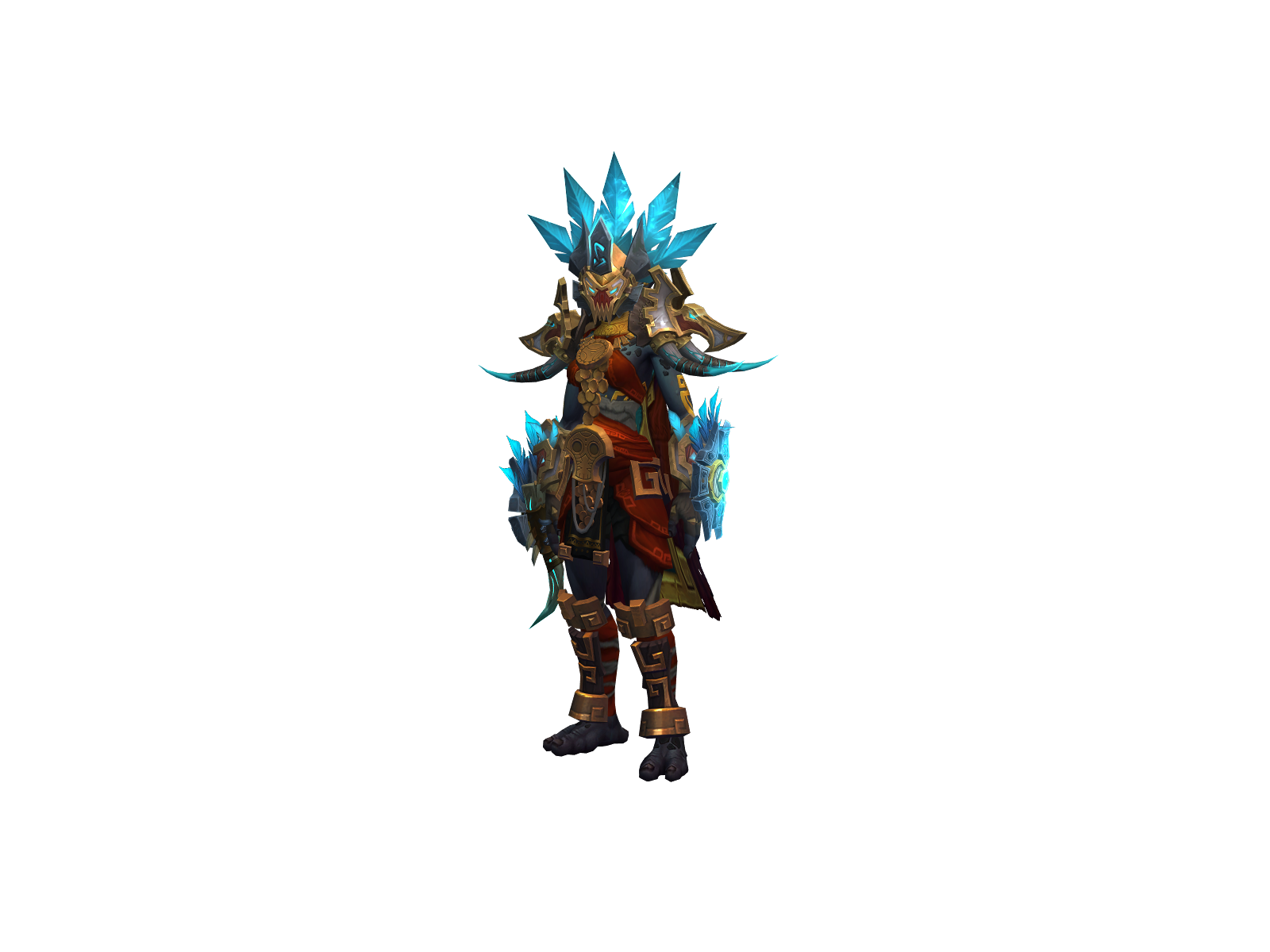 Itzamnaljan 3D character render