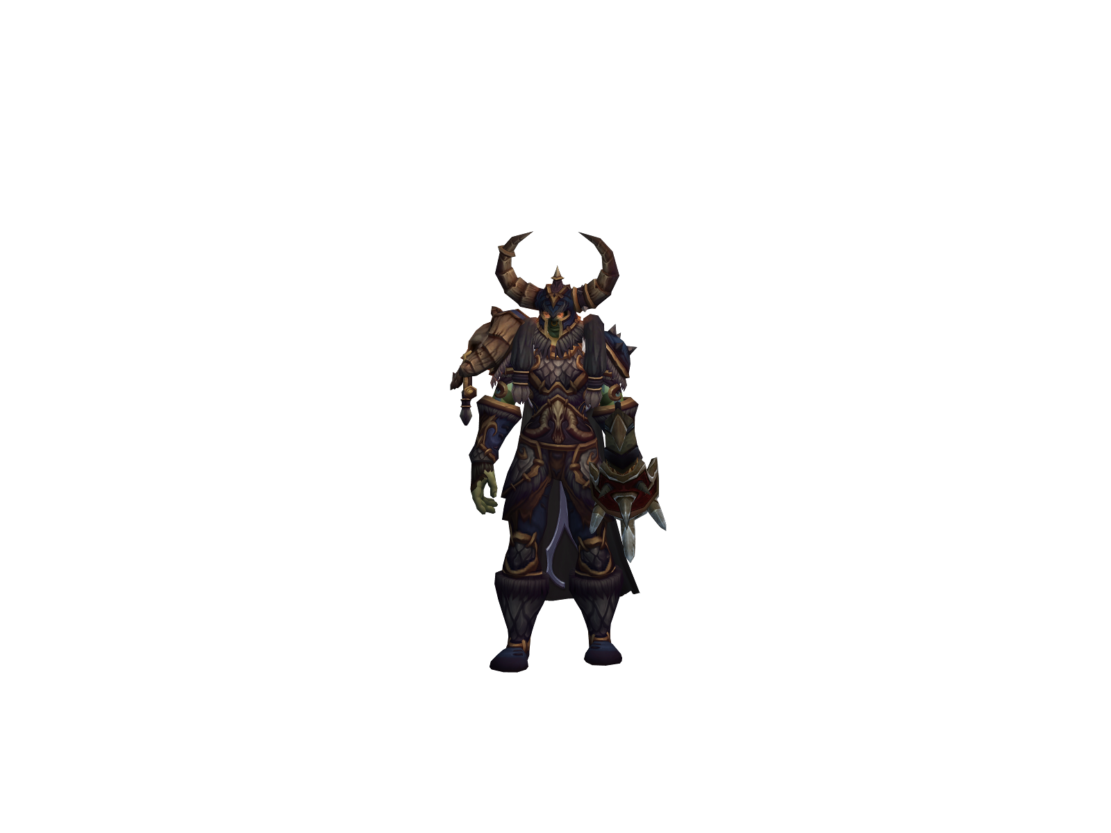 Lgertha 3D character render