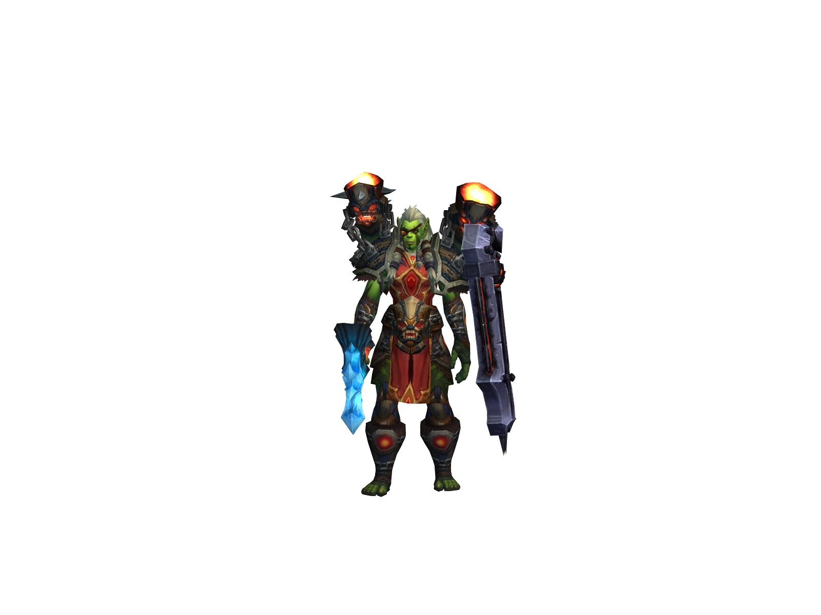 Auroz 3D character render