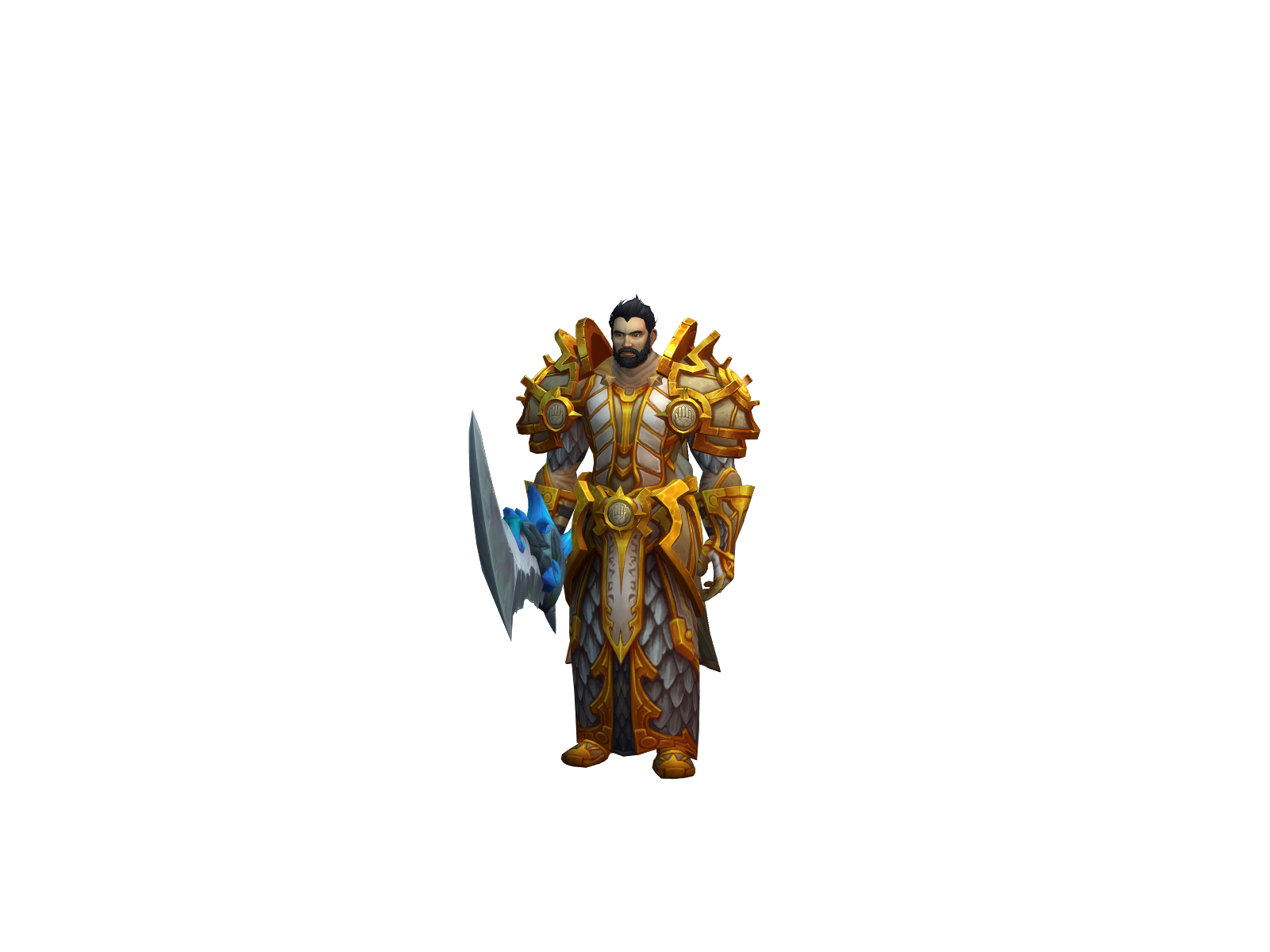 Thavius 3D character render