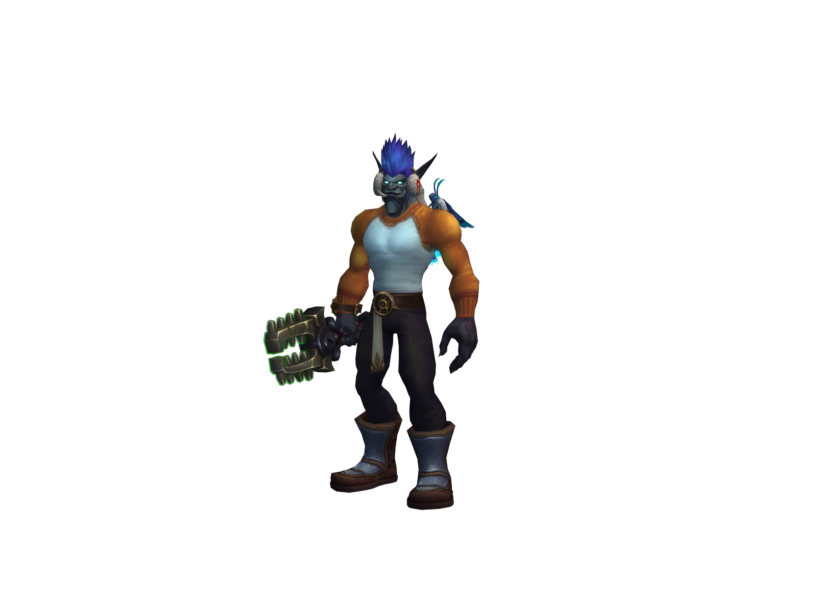 Sepúlchre 3D character render