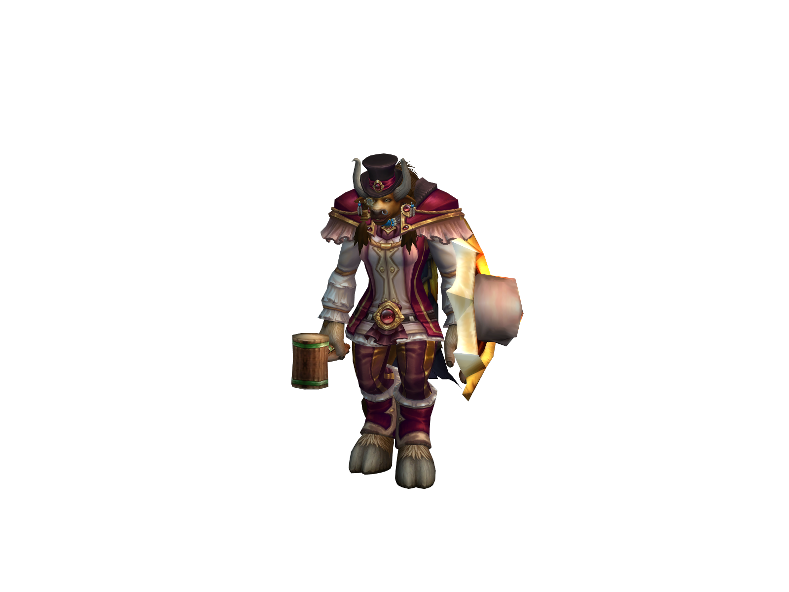 Jarida 3D character render