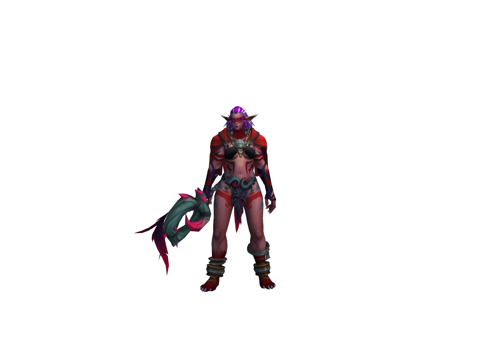 Anukitiri 3D character render